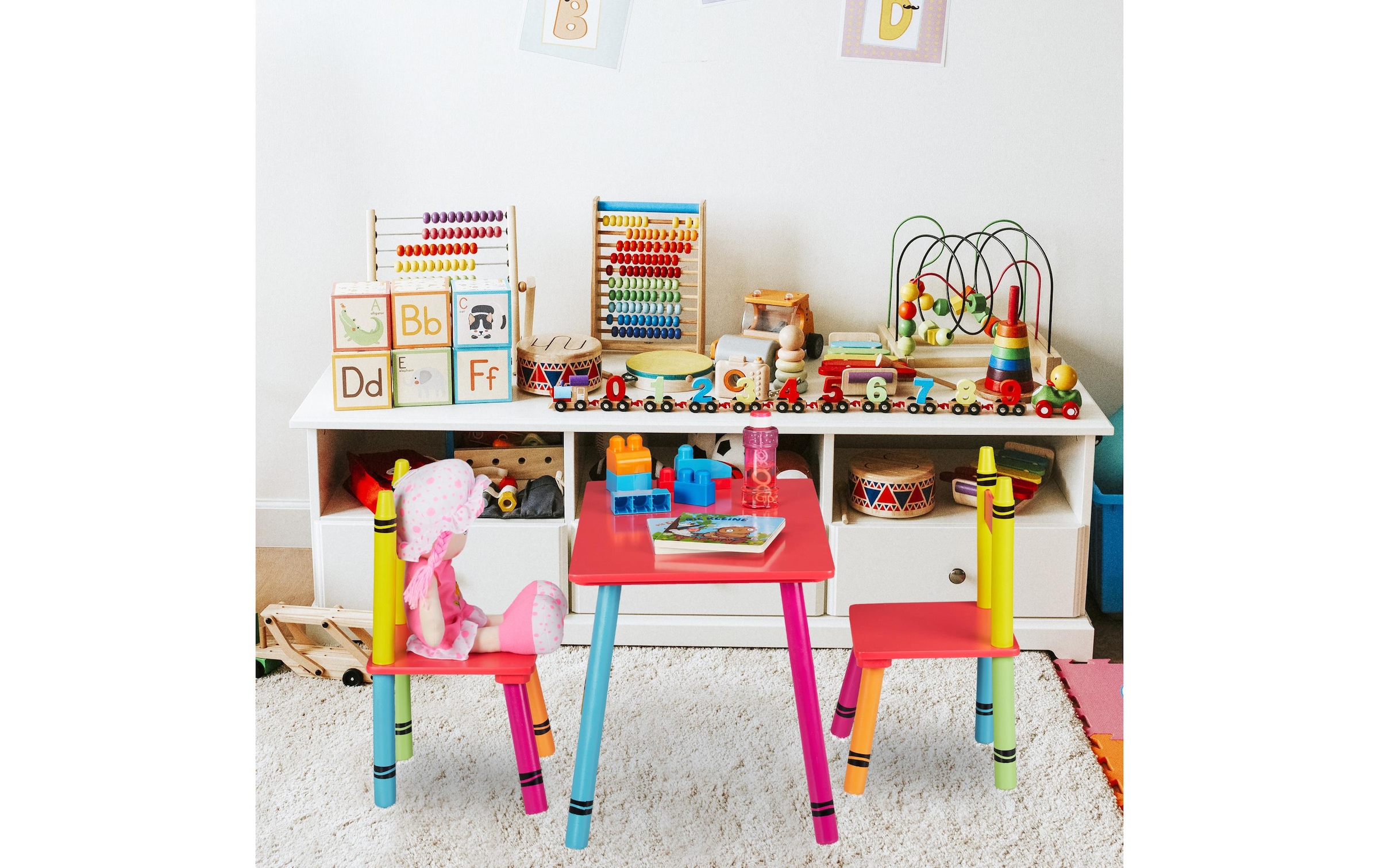 relaxdays Kindersitzgruppe »3-teilig«