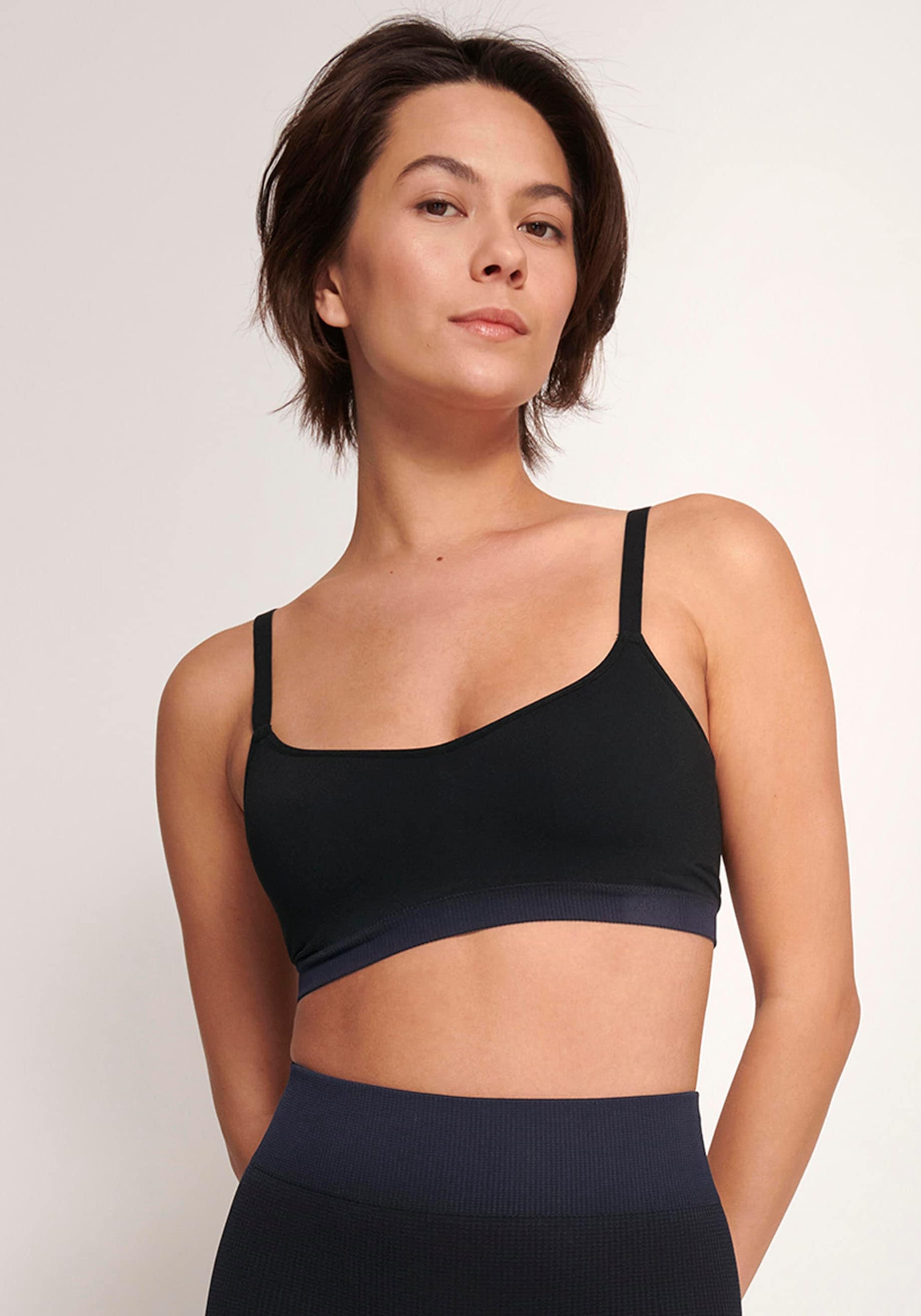 Image of sloggi Bügelloser BH "EVER Infused Aloe" geripptes Stretch-Unterbrustband, weich