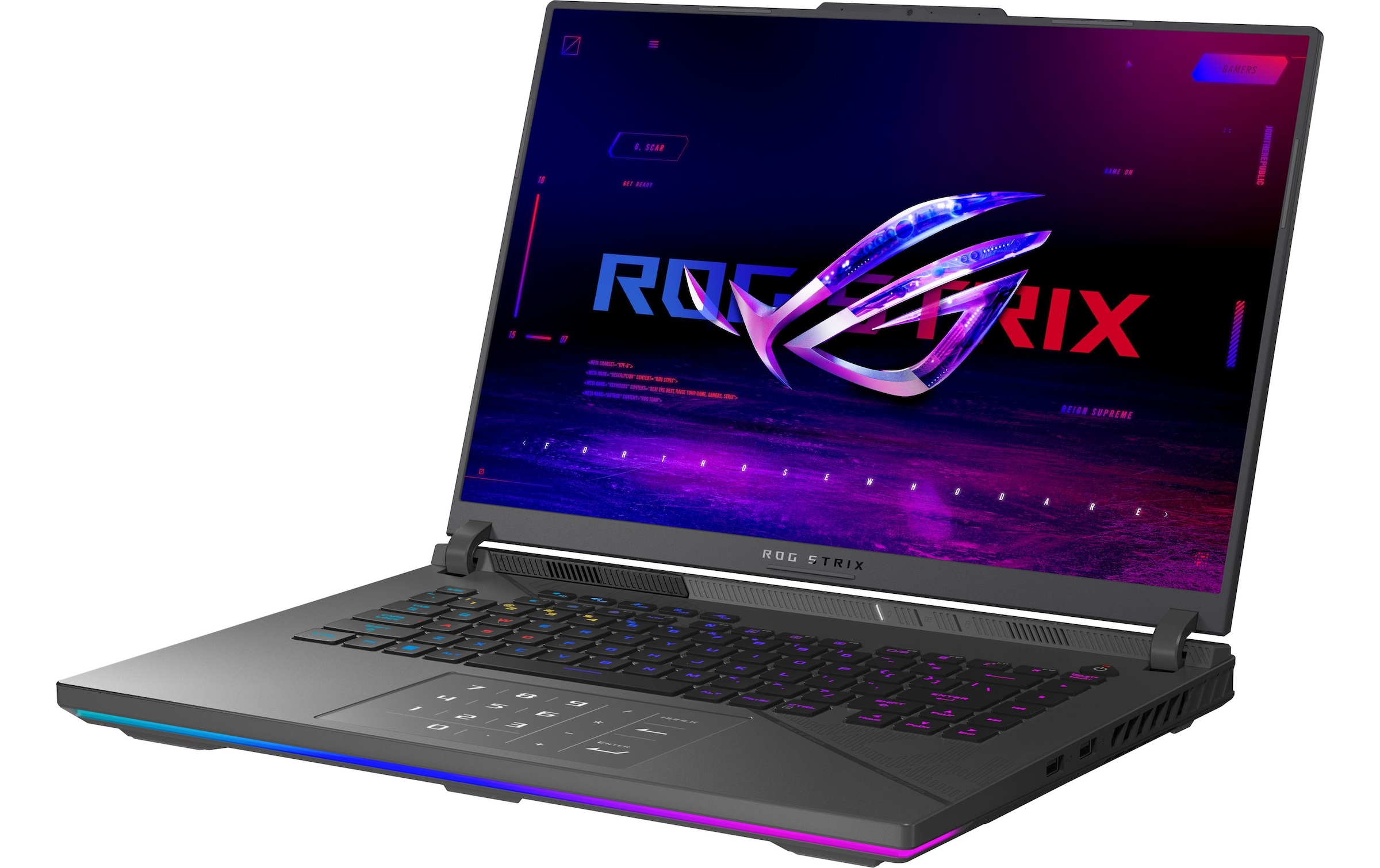 Gaming-Notebook »ROG Strix G16 (G614JZR-N4030W) RTX 4080«, 40,48 cm, / 16 Zoll, Intel,...