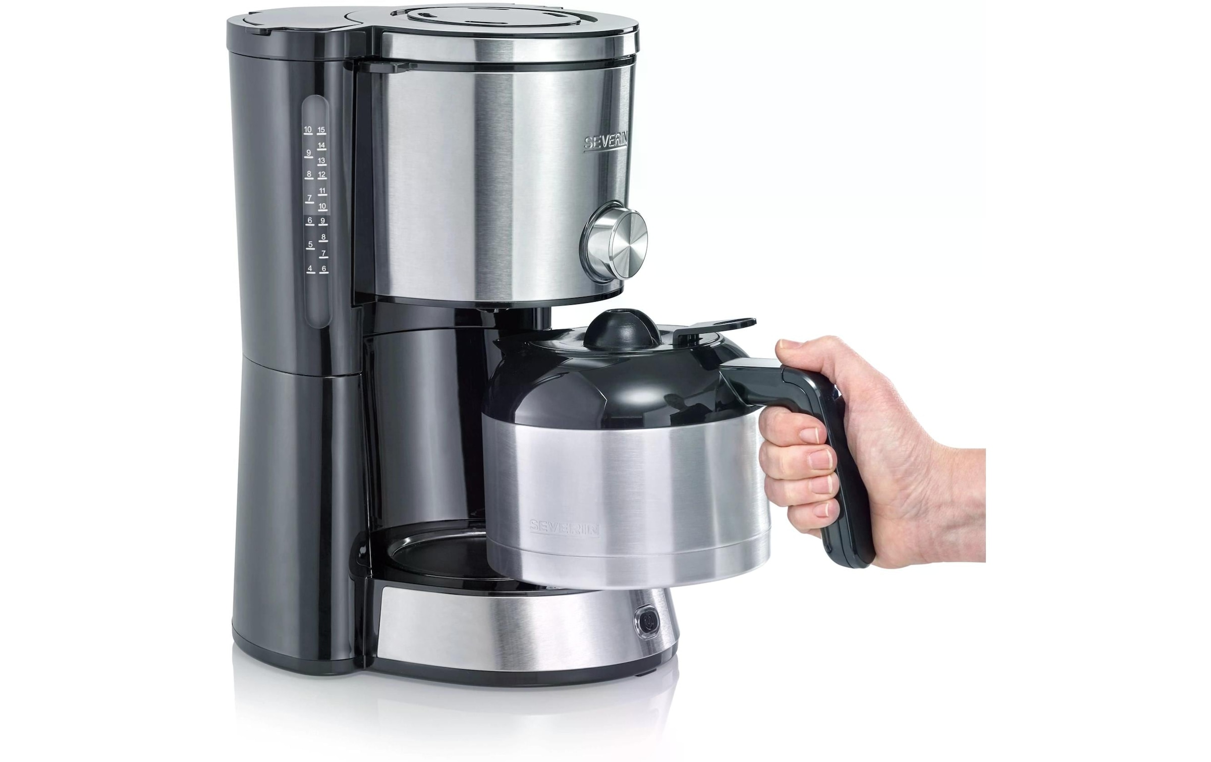 Severin Filterkaffeemaschine »KA 4845 Schwarz«