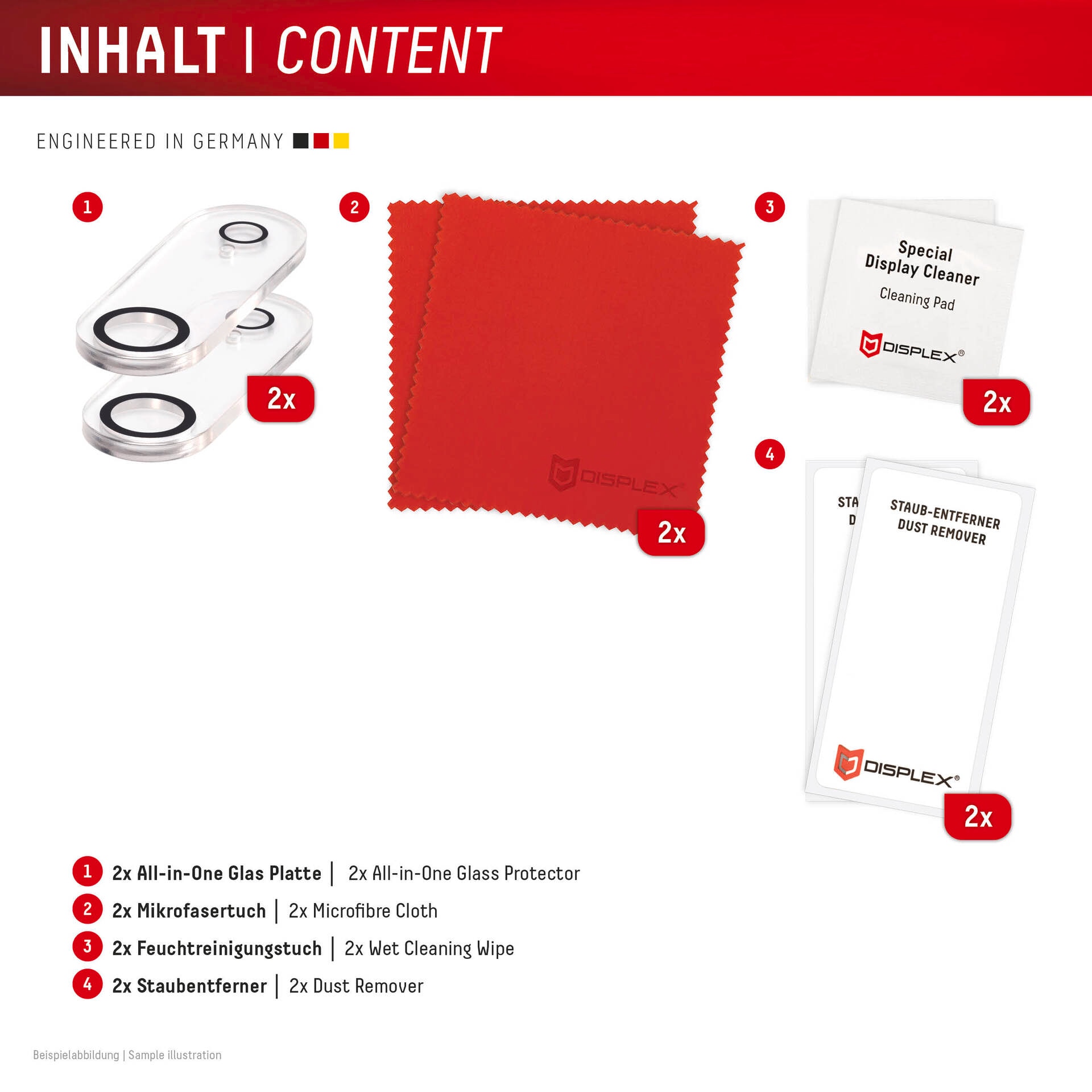 Displex Verre de protection pour appareil photo »Camera Lens Glass Glass All-In-One Protector Full Cover« für Apple iPhone Air Kameraschutz,Linsenschutz,Objektivschutz, kratz- & stossfest