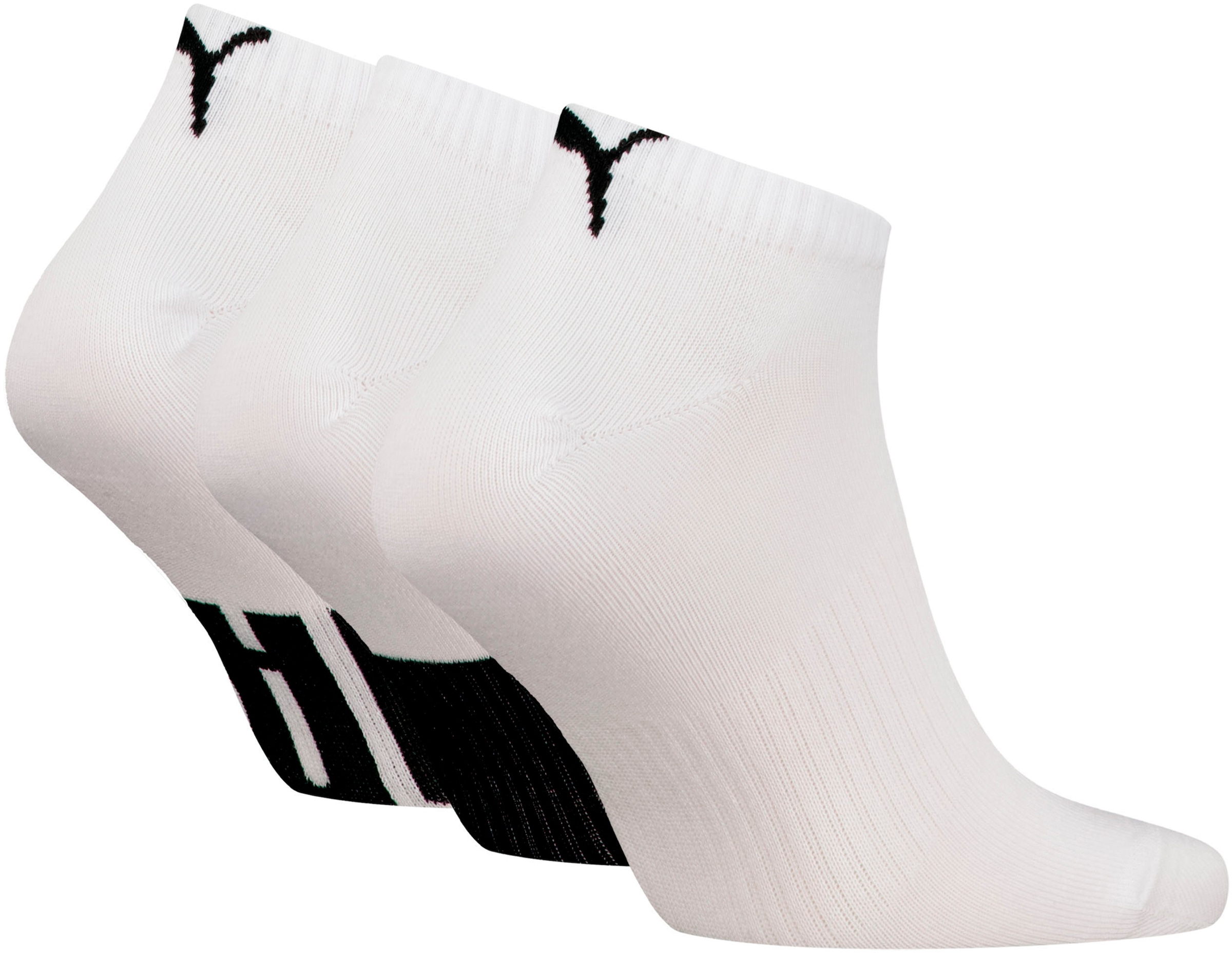 PUMA Sneakersocken »Unisex PUMA UNISEX BIG LOGO SNEAKER«, (Packung, 3 Paar, 3er-Pack), Short-Socks