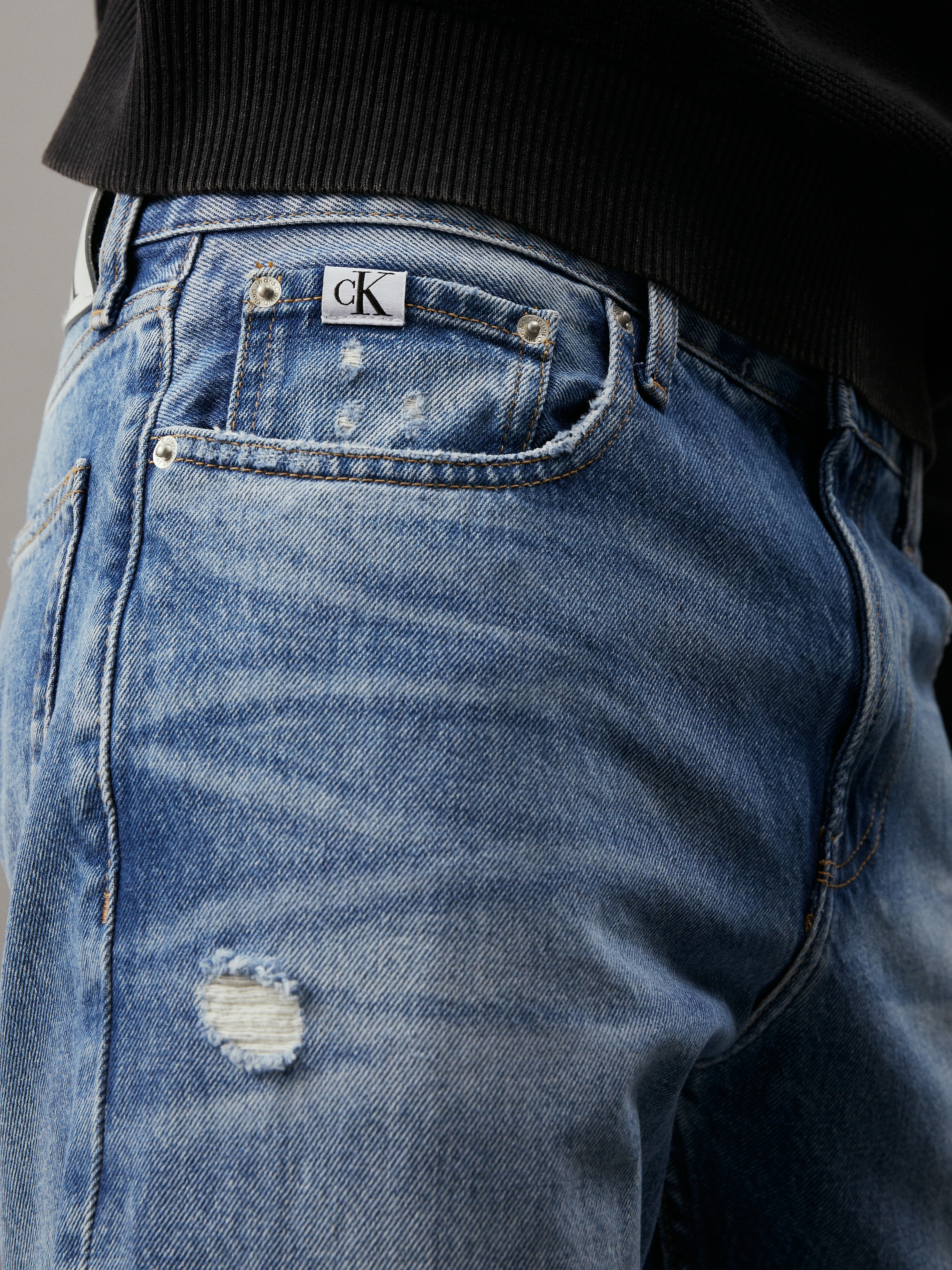 Calvin Klein Jeans Straight-Jeans »AUTHENTIC STRAIGHT«, in klassischer 5-Pocket-Form