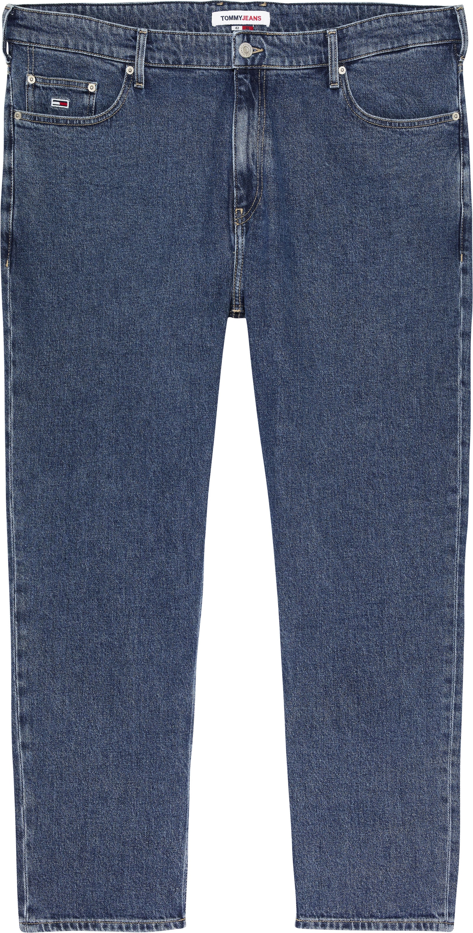 Tommy Jeans Plus Straight-Jeans »RYAN PLUS RGLR STRGHT BG6171«, mit coolen Used-Look-Stellen