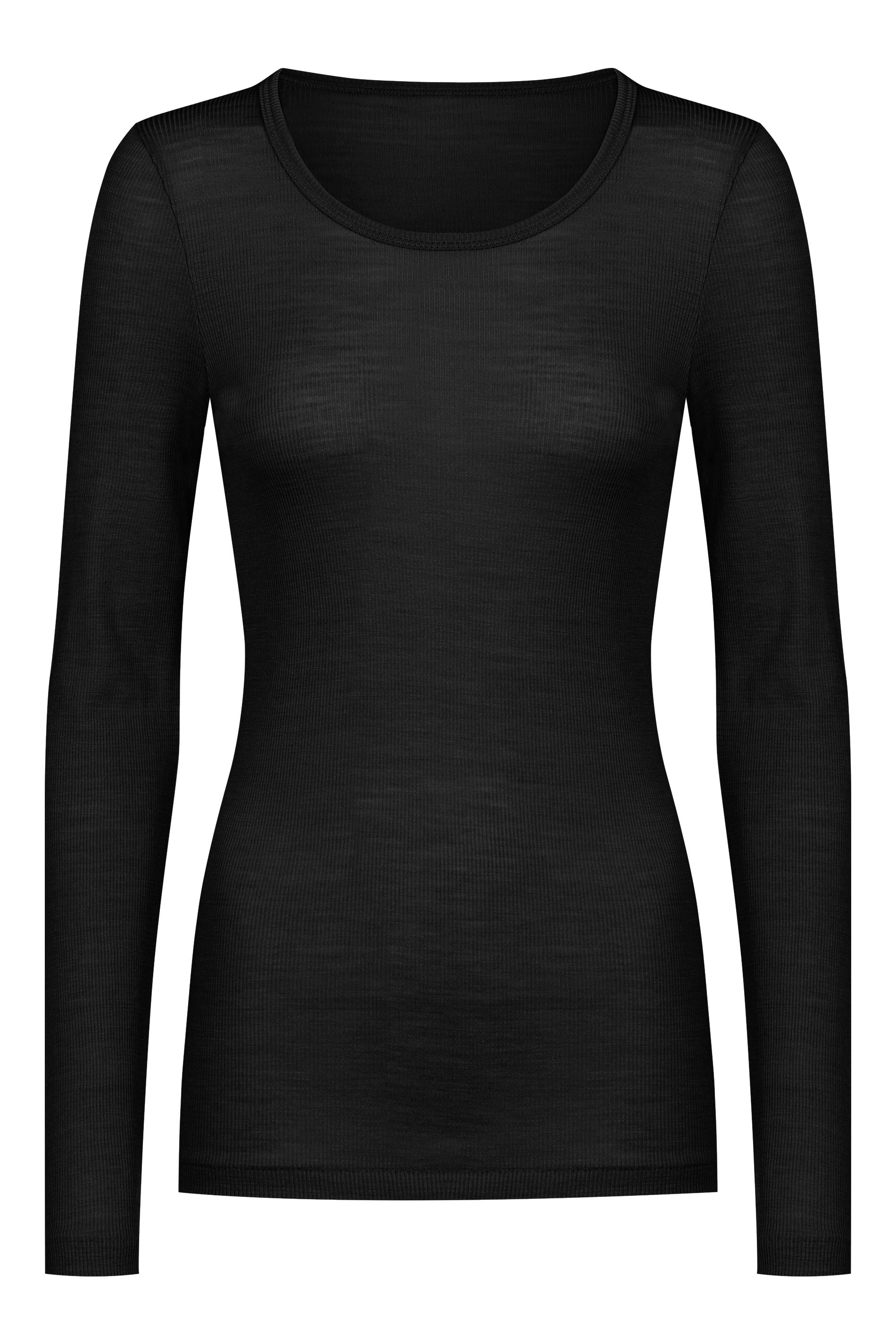 Mey Langarmshirt »WOOL LOVE«, schmale Passform, Langarm, Rundhals-Ausschnitt, Merino-Schurwolle