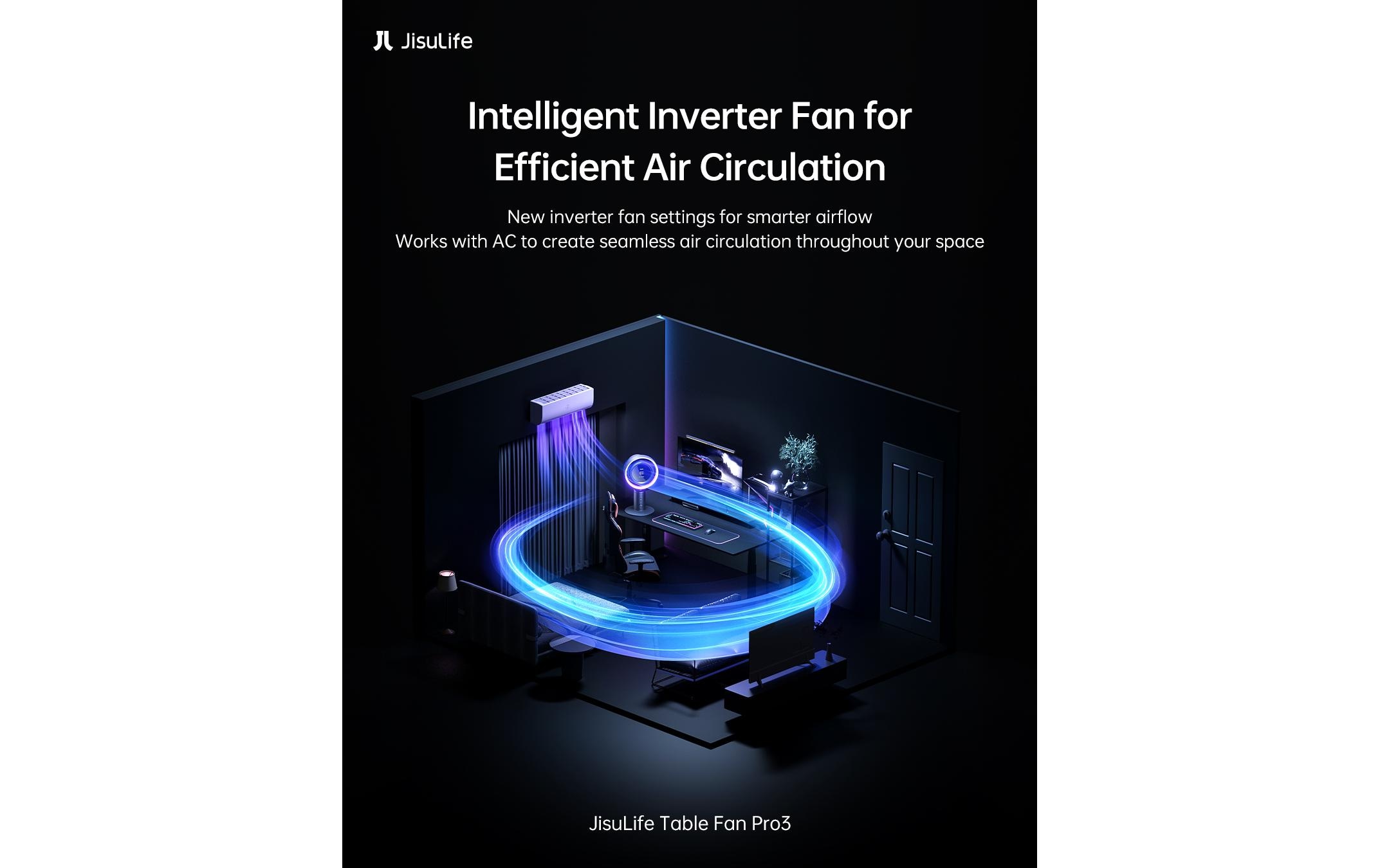   Tischventilator »Jisulife Pro3«