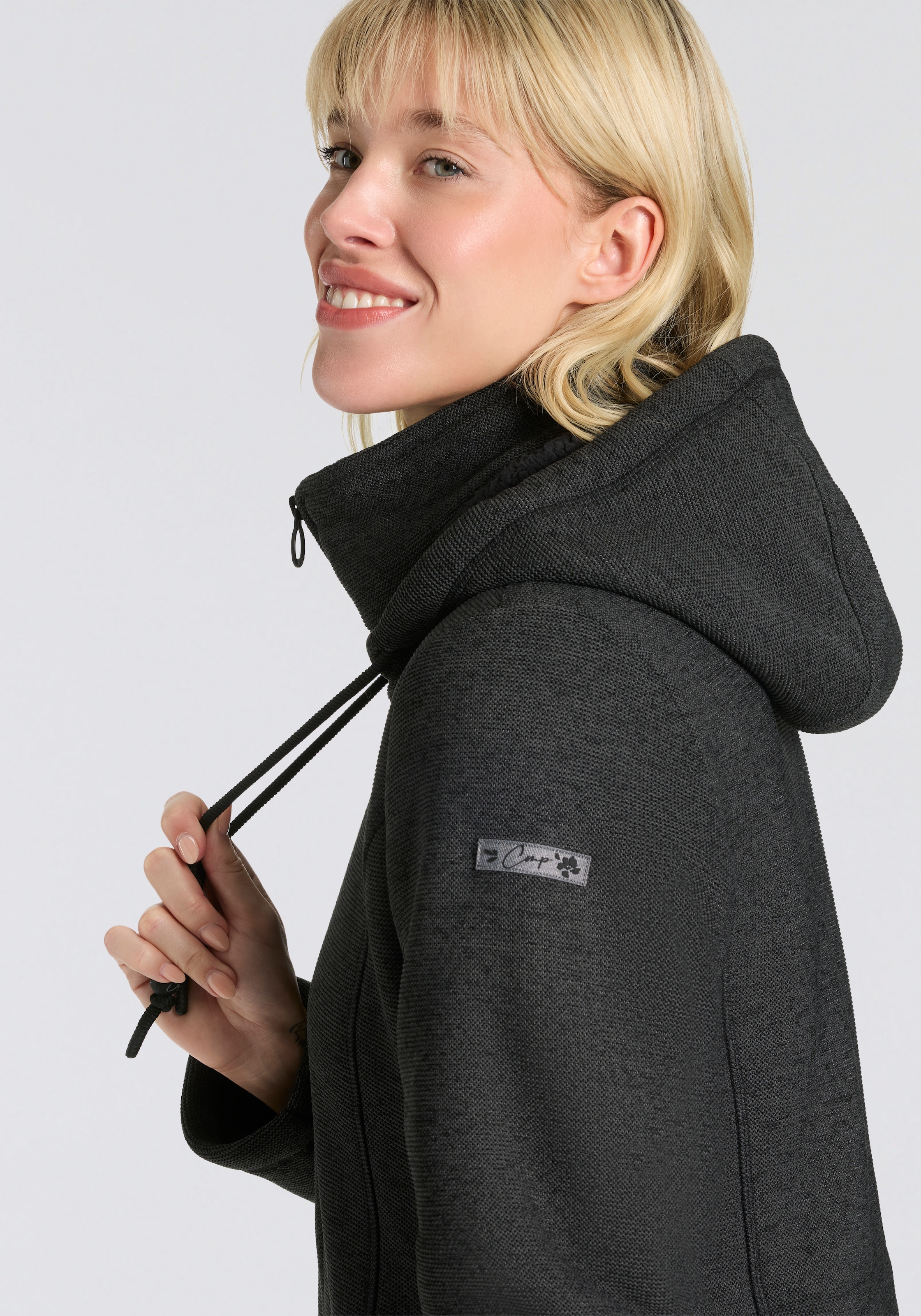 CMP Veste en laine polaire 1 cuis tlg. mitKapuze