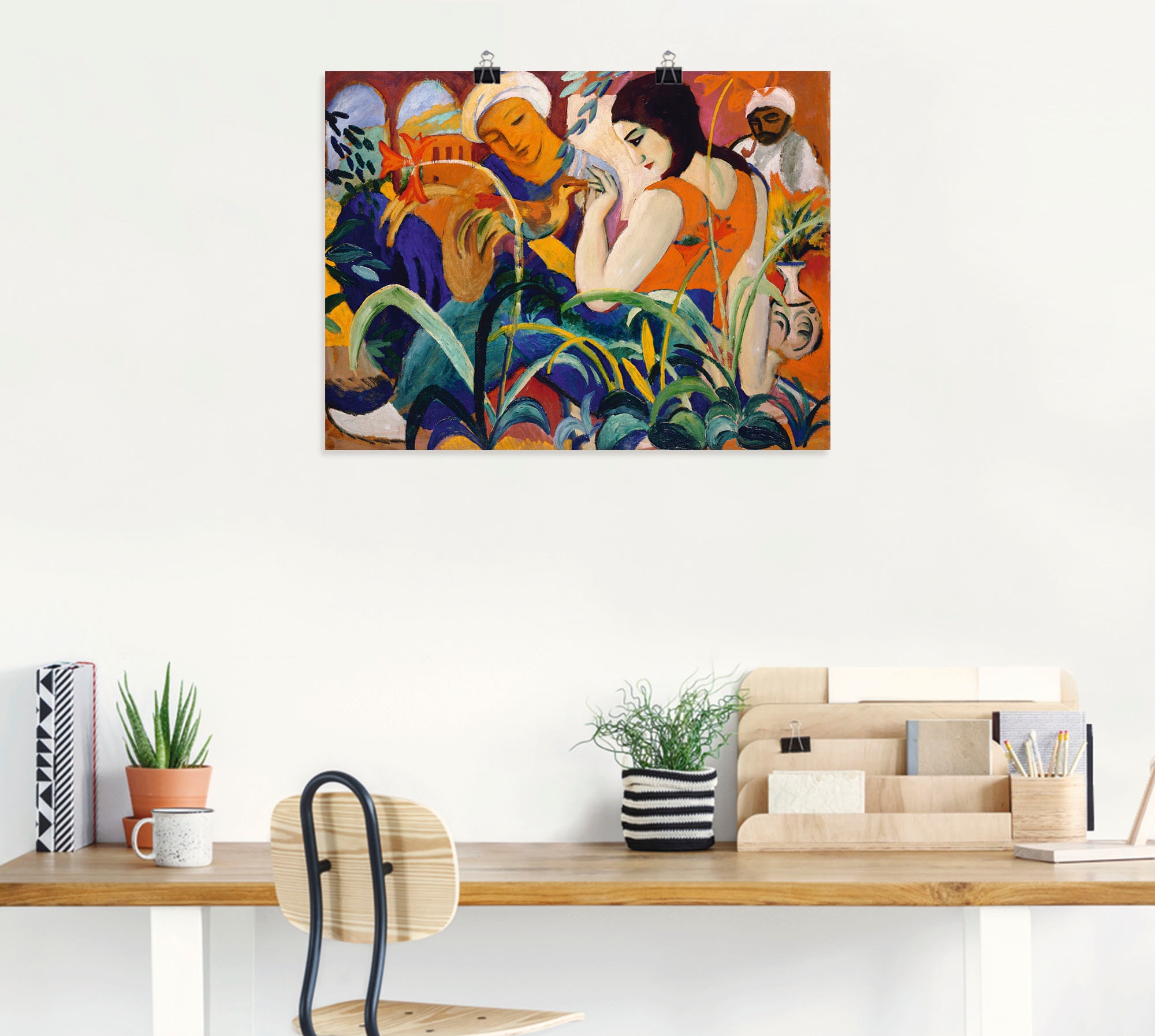 Artland Wandbild »Orientalische Frauen. 1912«, Gruppen & Familien, (1 St.), als Leinwandbild, Poster in verschied. Grössen