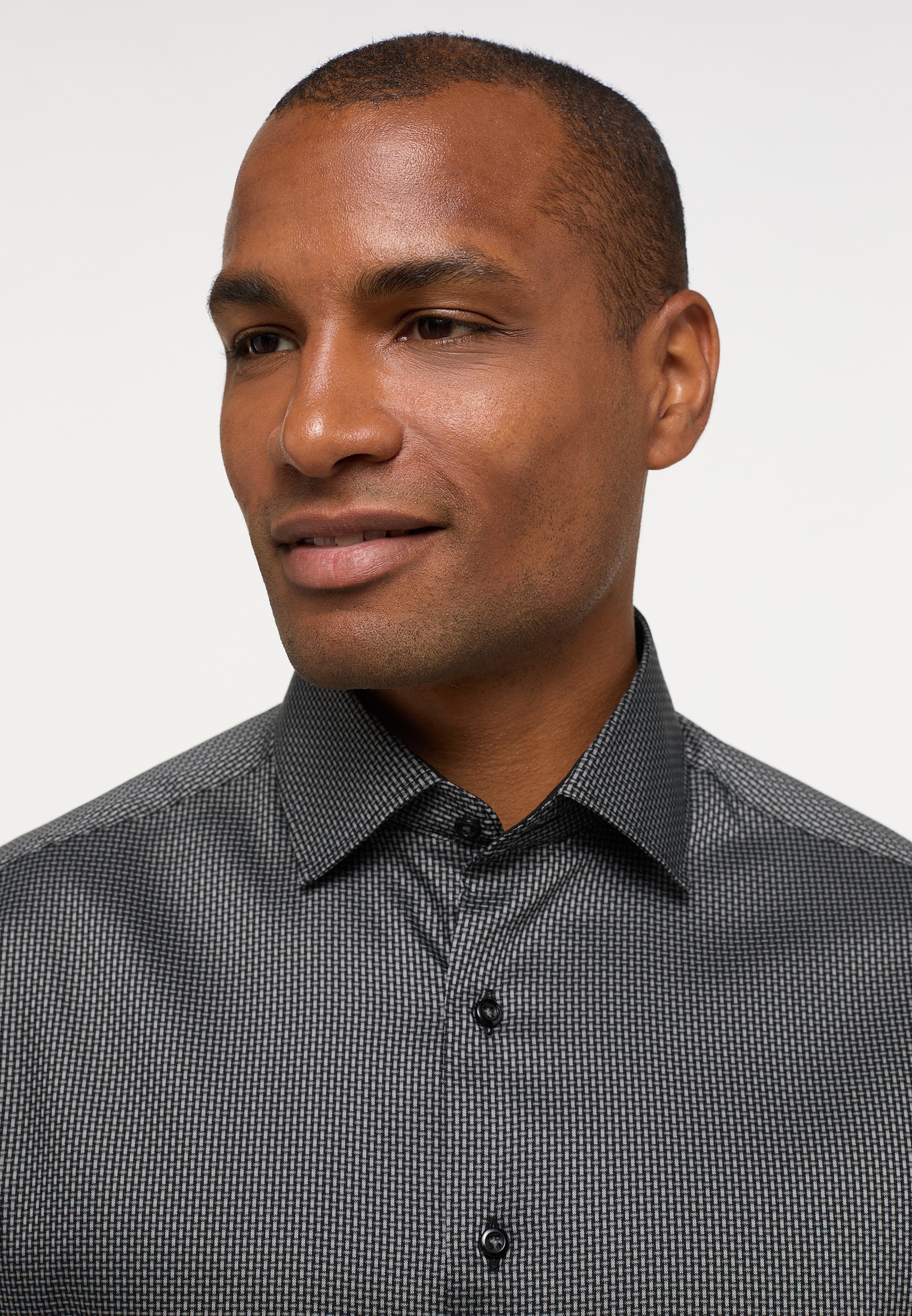 Eterna Langarmhemd »MODERN FIT« EASY IRON (bügelleicht)