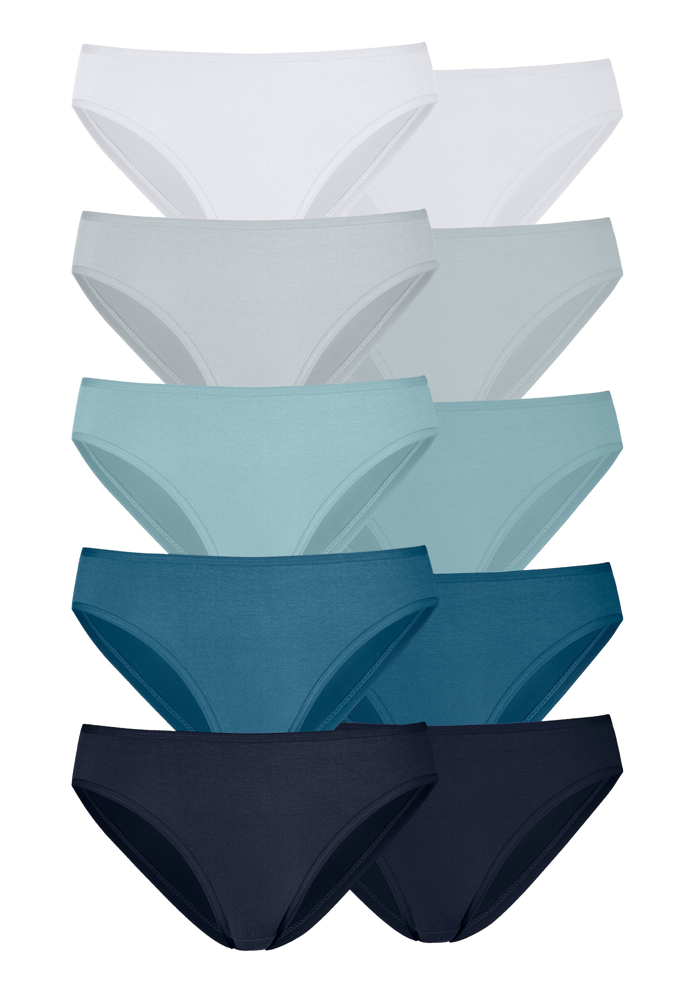 Image of petite fleur by Lascana 10er-Pack, aus elastischer Baumwolle