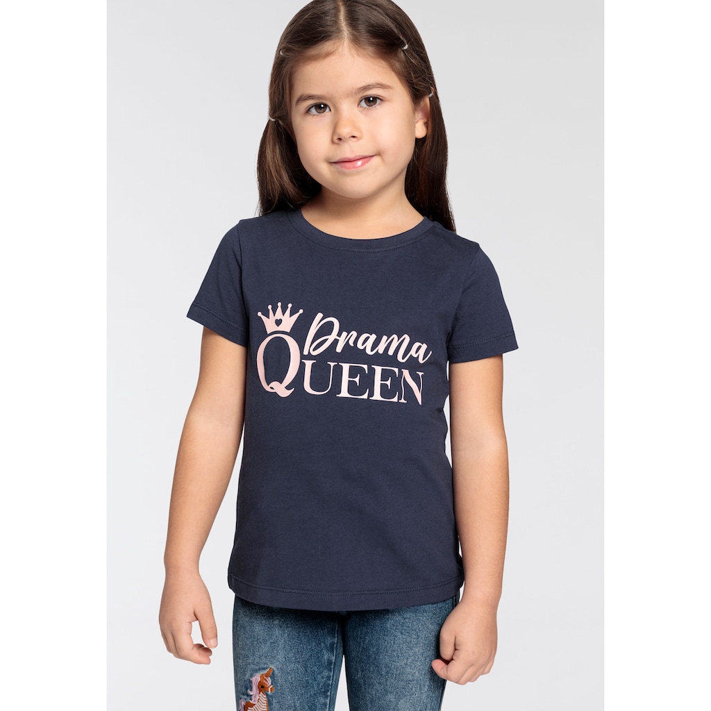 KIDSWORLD T-Shirt »Sprücheshirt für kleine Mädchen«