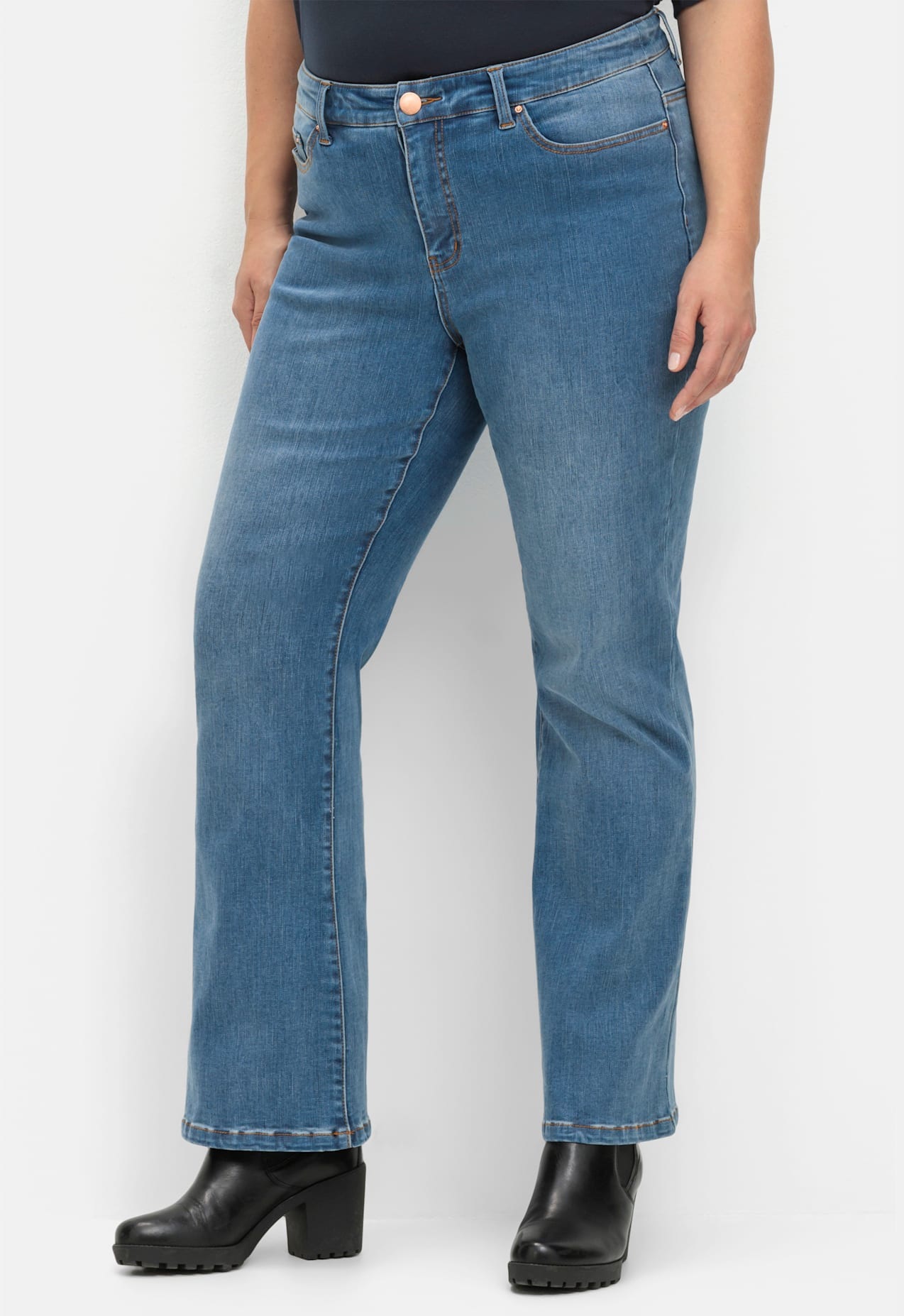 Sheego Bequeme Jeans, (1 tlg.)