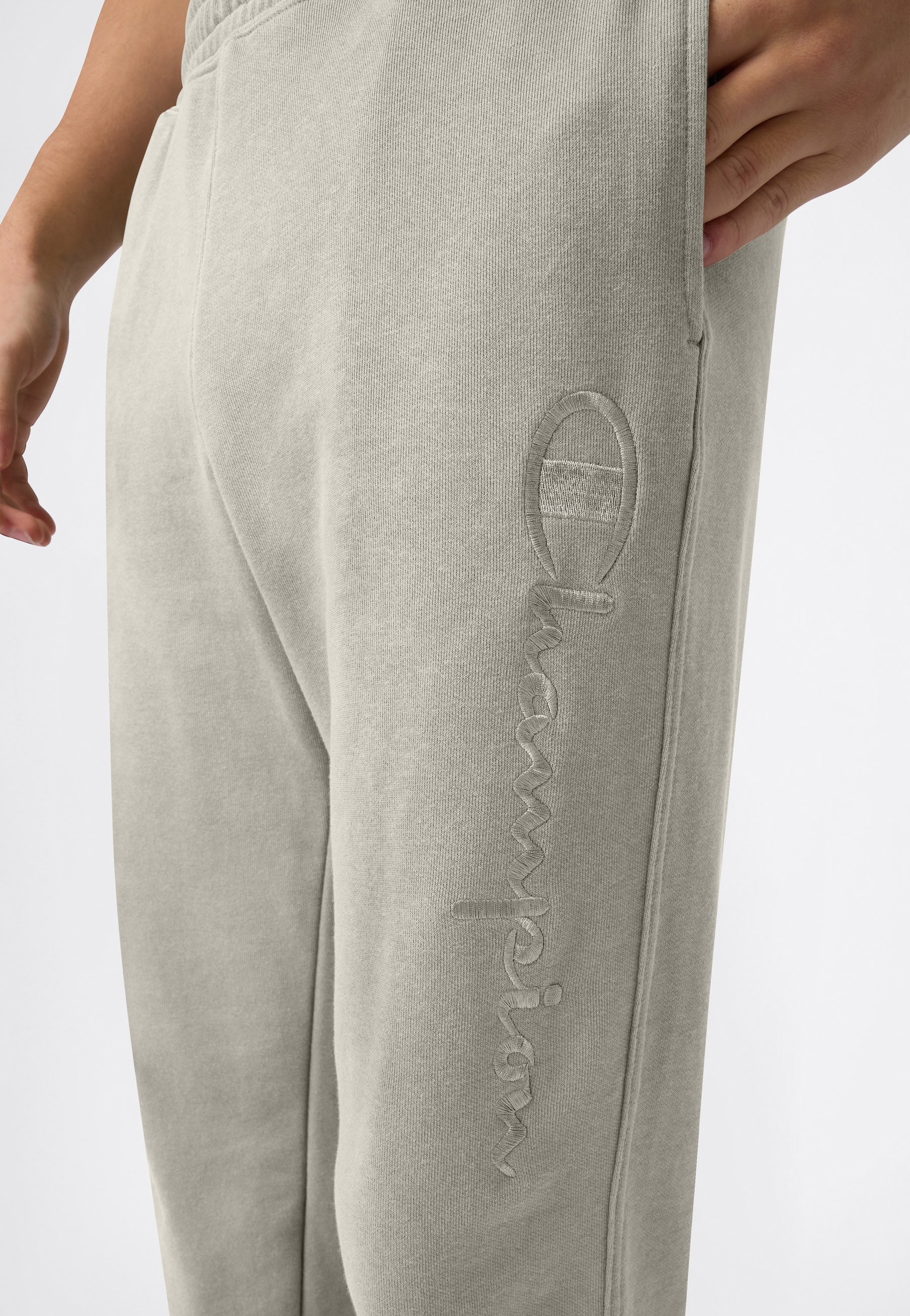 Champion Pantalon de jogging »ICONS Terry Elastic Cuff Pants Large Logo«  mit elastischen Bündchen, für Sportmode