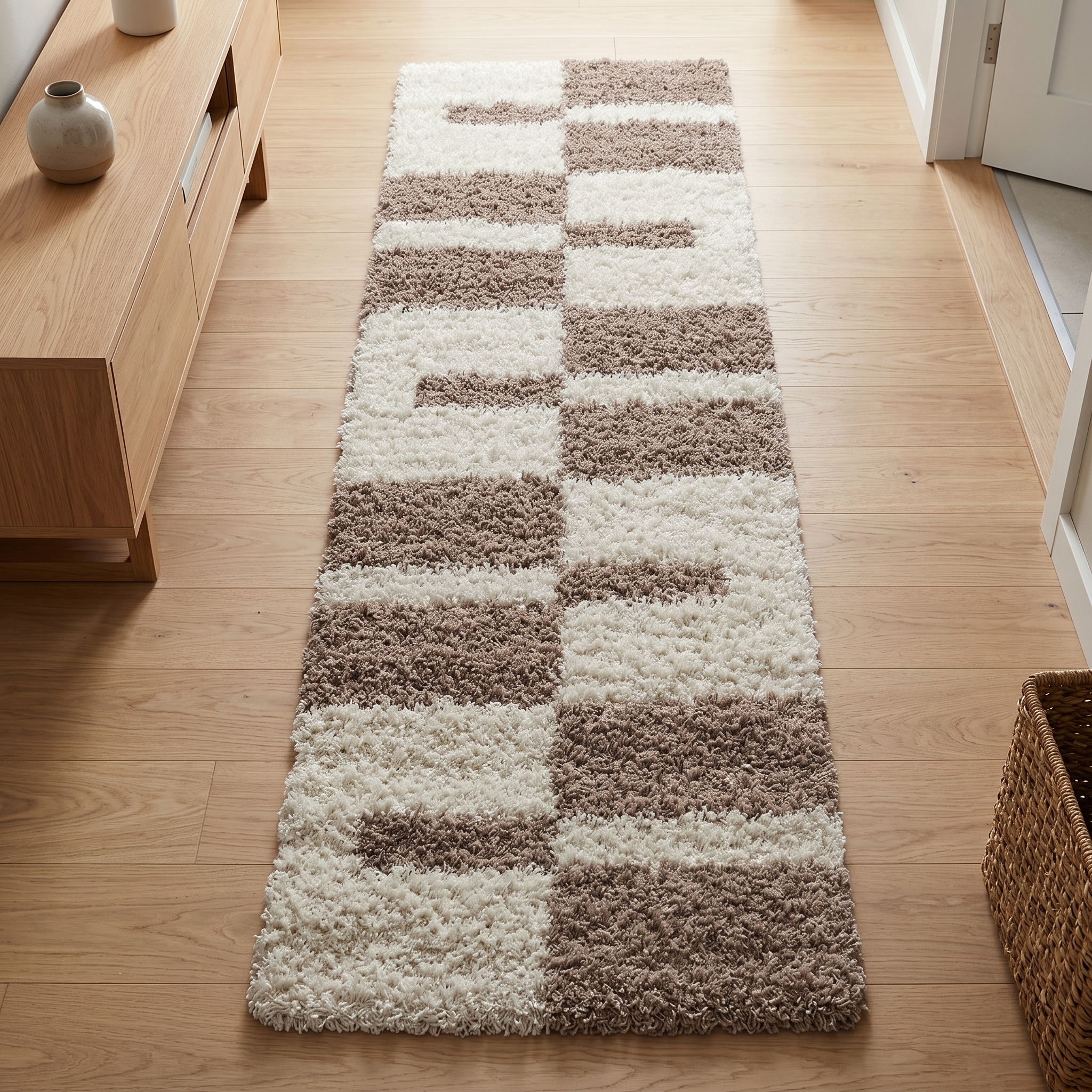 Ayyildiz Teppiche Hochflor-Läufer »Gala Shaggy 2505« rechteckig 30 mm Höhe Langflor, Läufer, alle Räume, Wohnzimmer