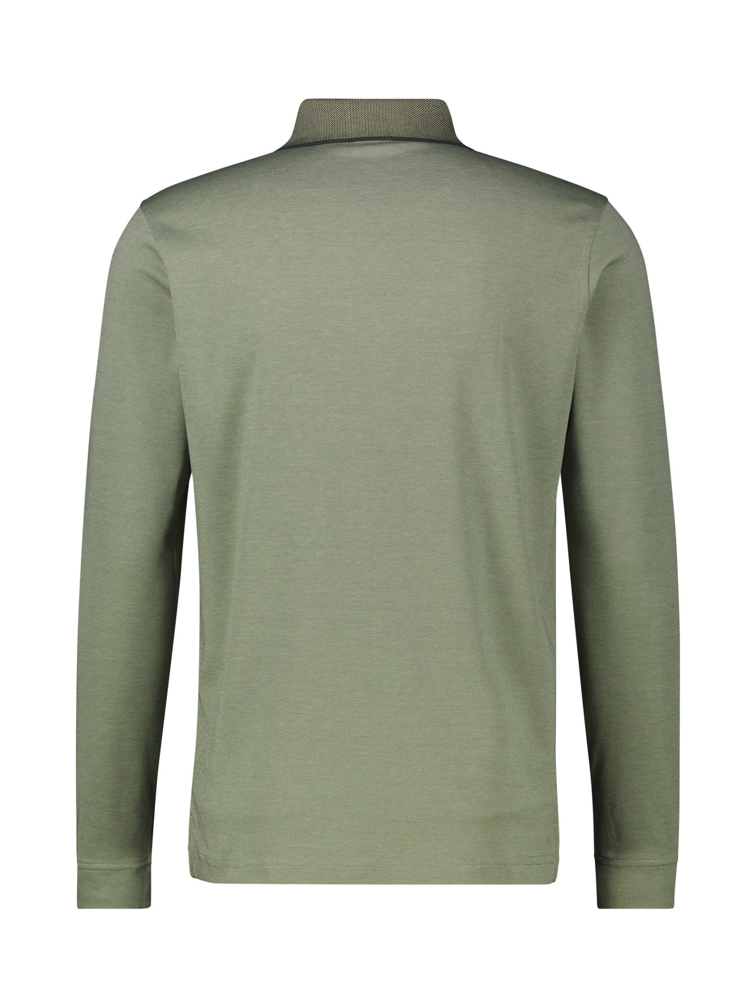 LERROS Langarm-Poloshirt »Langarmpolo für Herren in Strukturoptik«