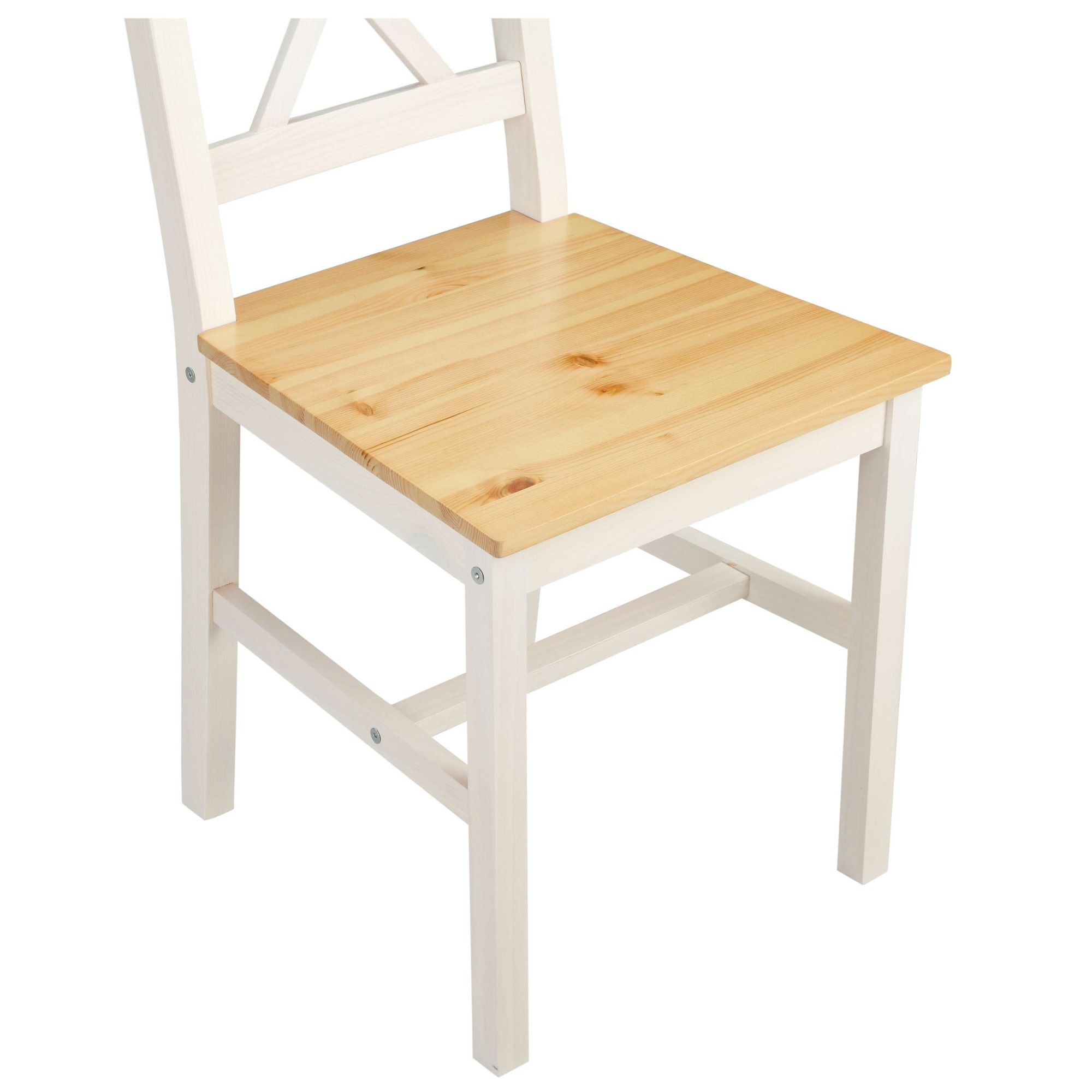 GOODproduct Ensemble de salle à manger »Willow« Ensemble, Esstisch mit 4 Stühlen, 5 tlg. Esstisch mit 4 Stühlen, aus massivem Kiefernholz