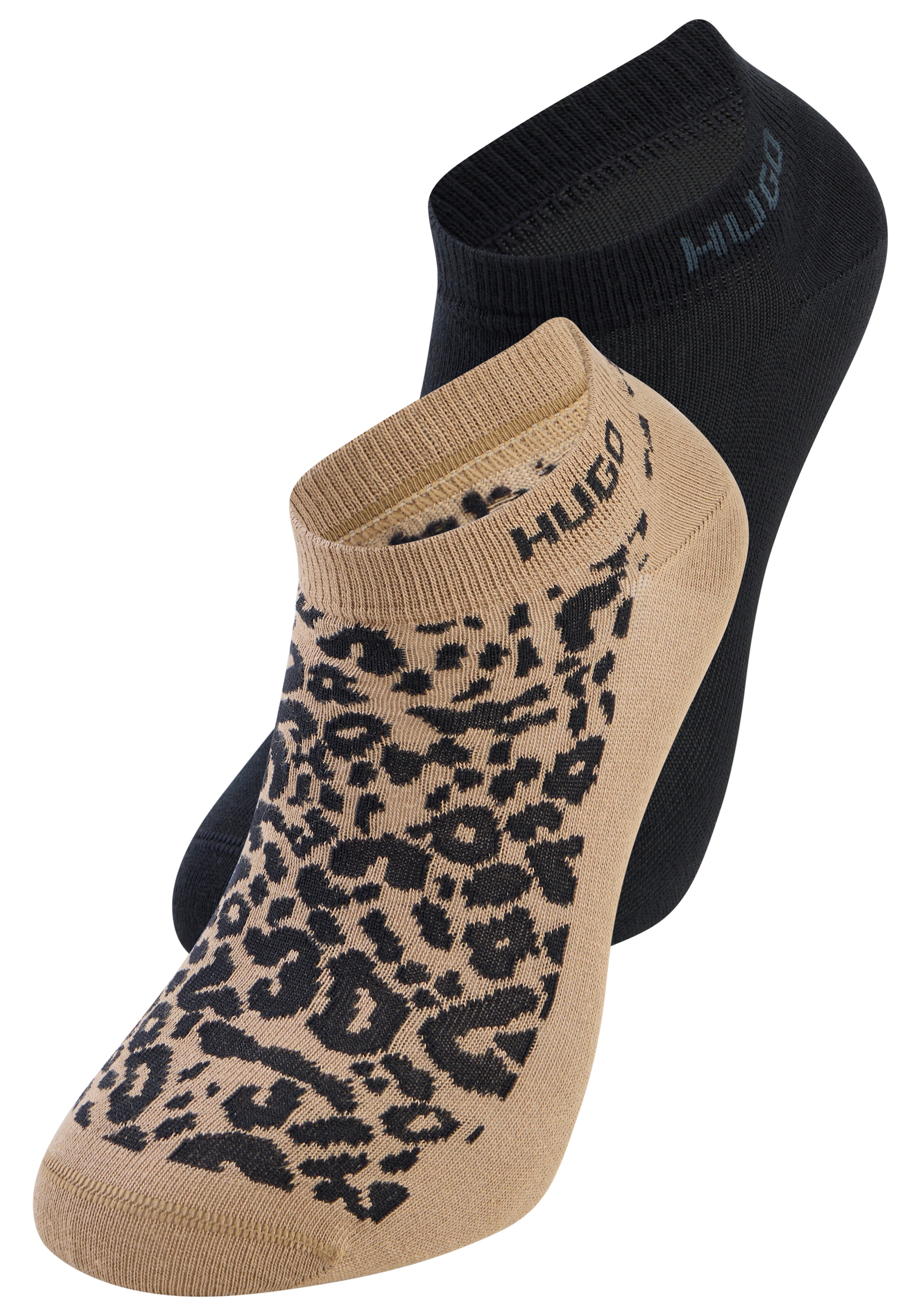 HUGO Underwear Chaussettes de baskets »2P AS LEO LOGO« 2 Couple tlg. modisch, elastisch