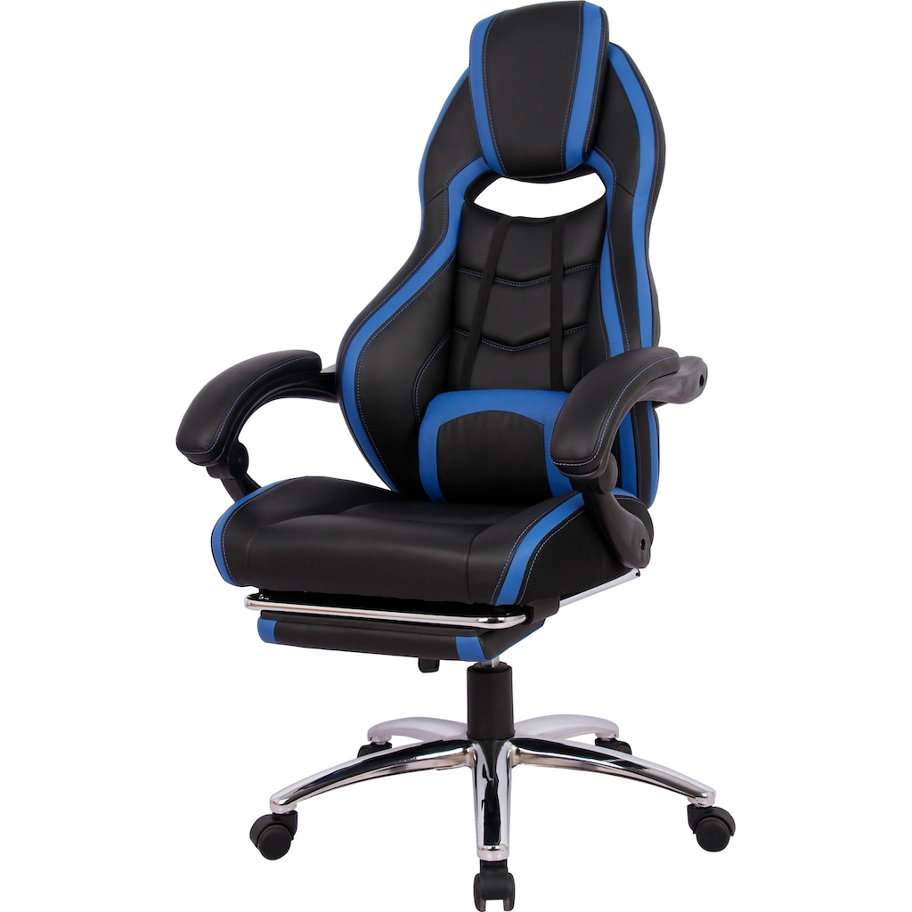 INOSIGN Gaming-Stuhl »Sprinta 1, Chefsessel mit ausziehbarer Fussstütze,«, Kunstleder
