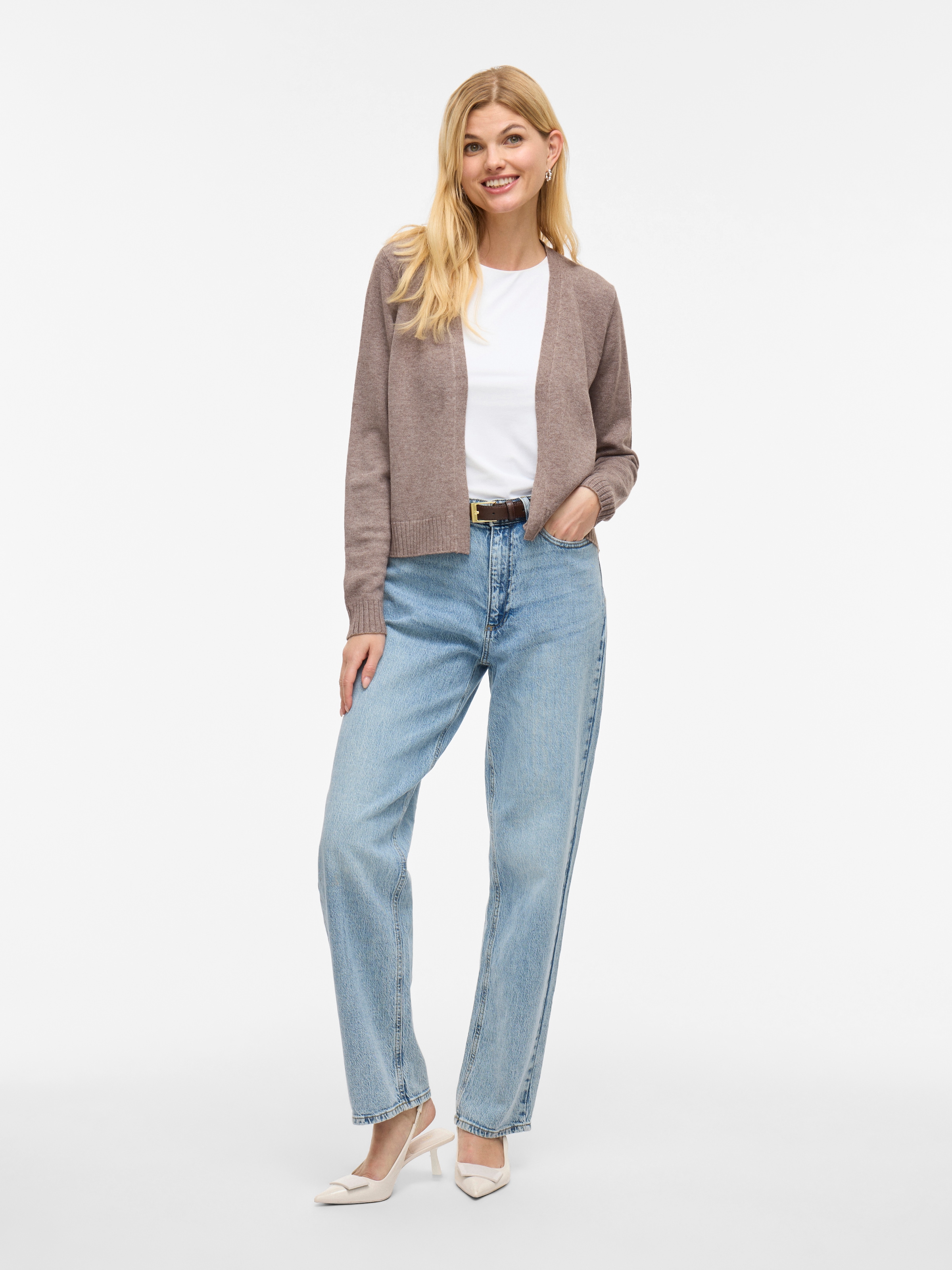 Vila Cardigan »VIRIL SHORT L/S KNIT CARDIGAN-NOOS«