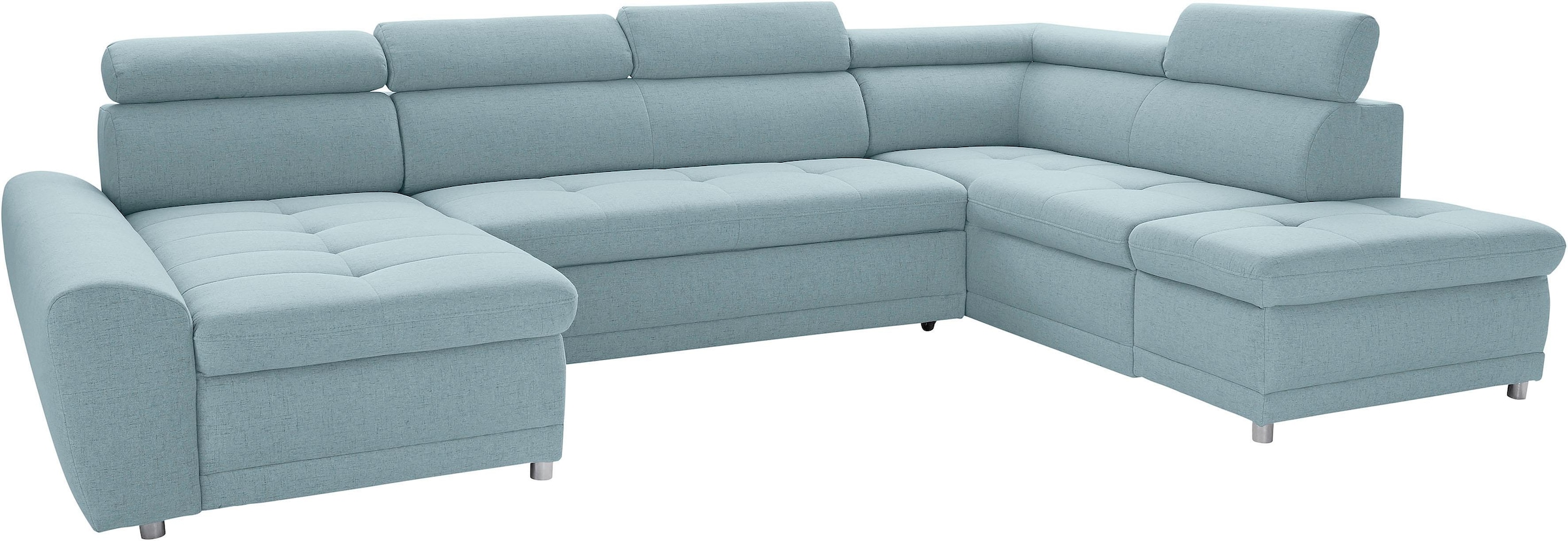 sit&more Paysage de salon »Riva U-Form« au choix avec fonction couchage