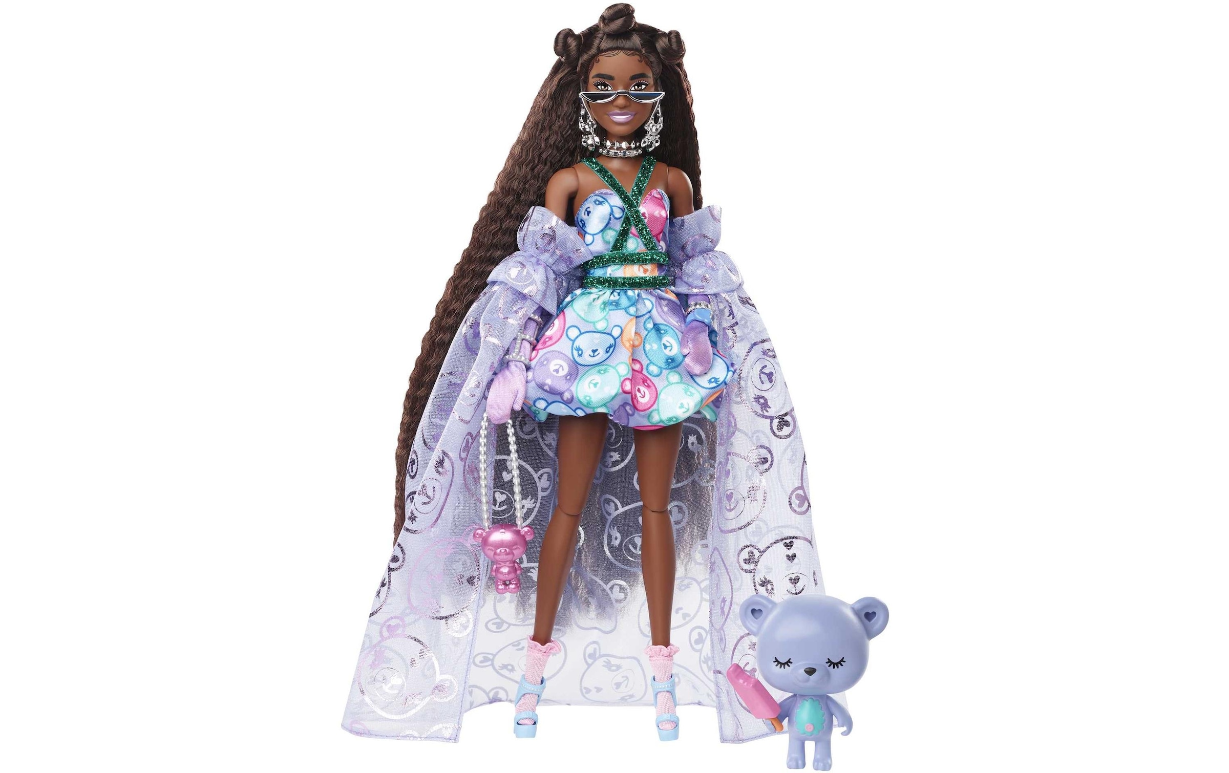 Anziehpuppe »Barbie Extra Fancy Puppe im lila Kleid«