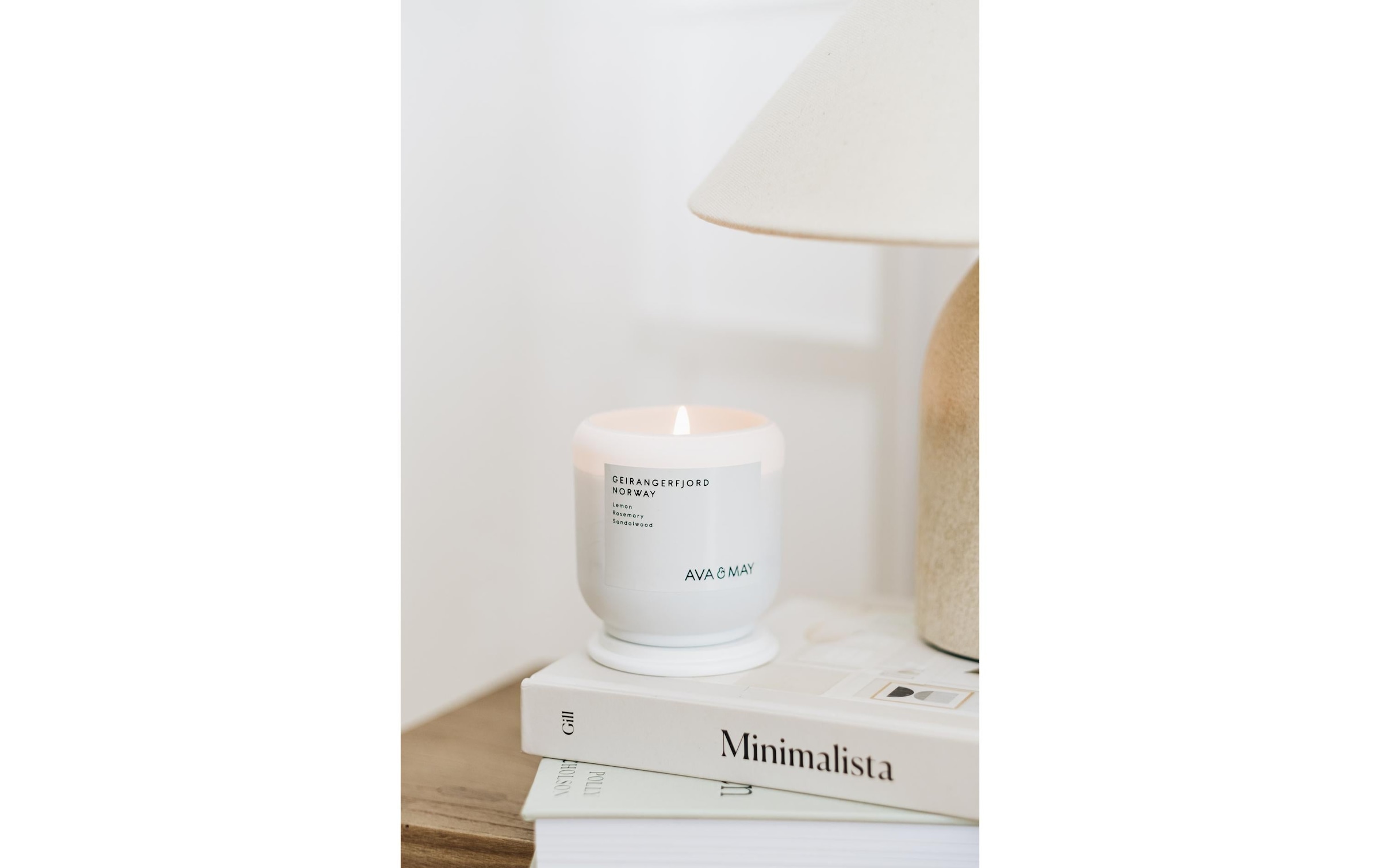 AVA & MAY Bougie parfumée »Geirangerfjord 200 g«