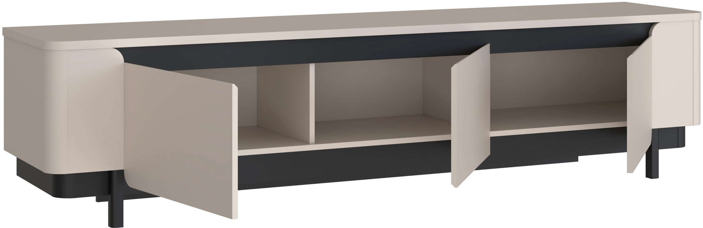 FORTE Lowboard »VodolTV-Board, TV-Schrank« TV Board, Soft Close, Stauraum