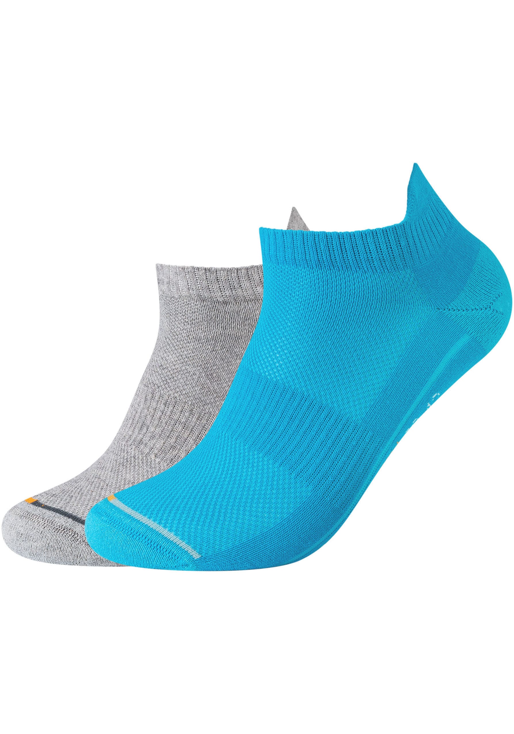 Camano Sneakersocken »function«, (4 Paar), mit Micro-Plüsch an Ferse und Zehen