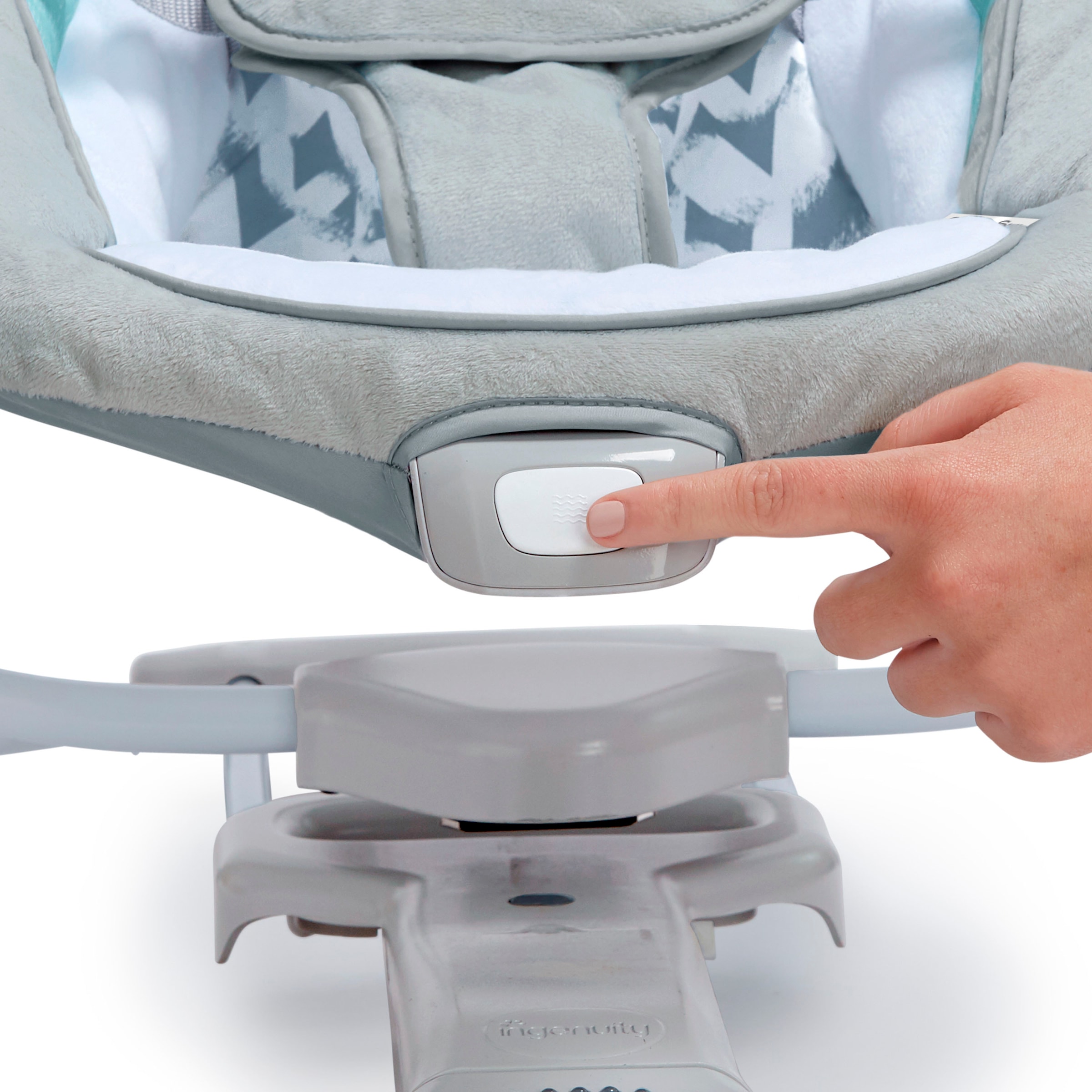 ingenuity Balançoire bébé »ConvertMe Swing-2-Seat Portable Swing - Raylan« mit automatischer Schaukelfunktion und Sound-Effekt