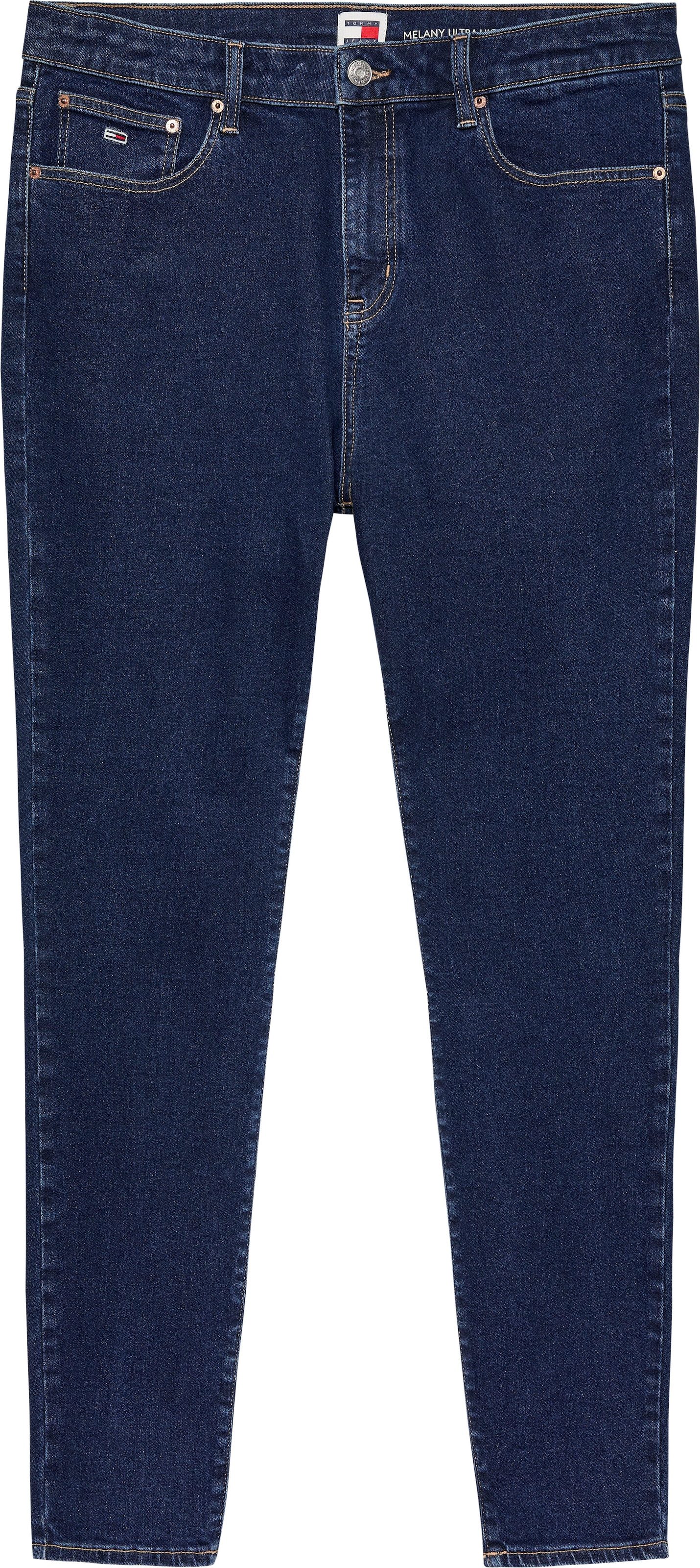 Tommy Jeans Curve Regular-fit-Jeans »CRV MELANY UH SSKN«, in Grossen Grössen im 5-Pocket-Style