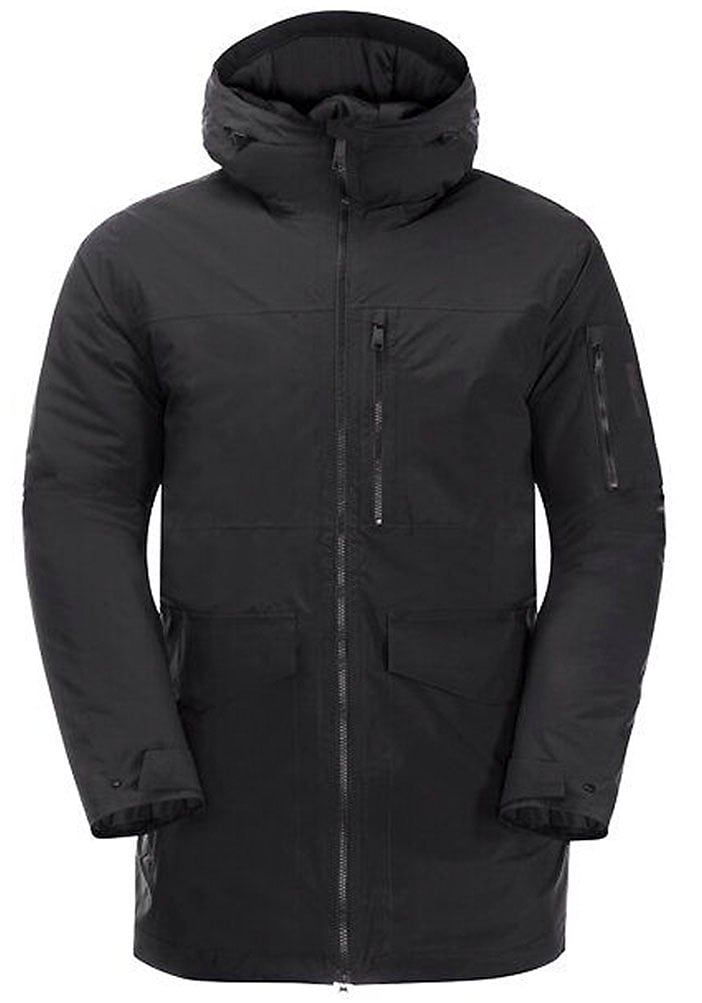 Jack Wolfskin Funktionsparka »KOENIGSBAU«, mit Kapuze, Wärmend, winddicht, Übergangsjacke