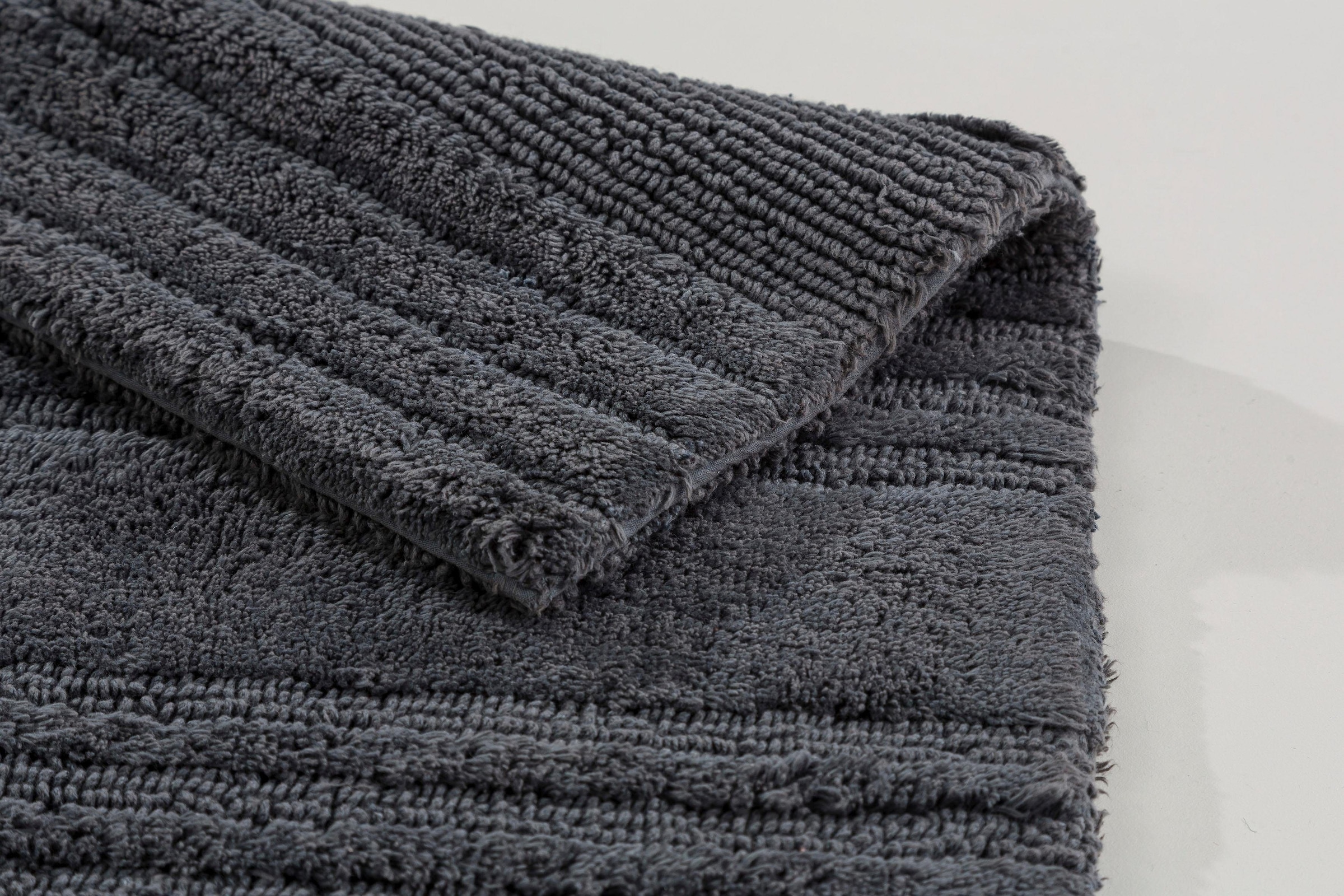 SCHÖNER WOHNEN-Kollektion Badematte »Bahamas Streifen«, fussbodenheizungsgeeignet-beidseitig nutzbar, waschbar, Streifen Design, Badezimmerteppich, Baumwolle