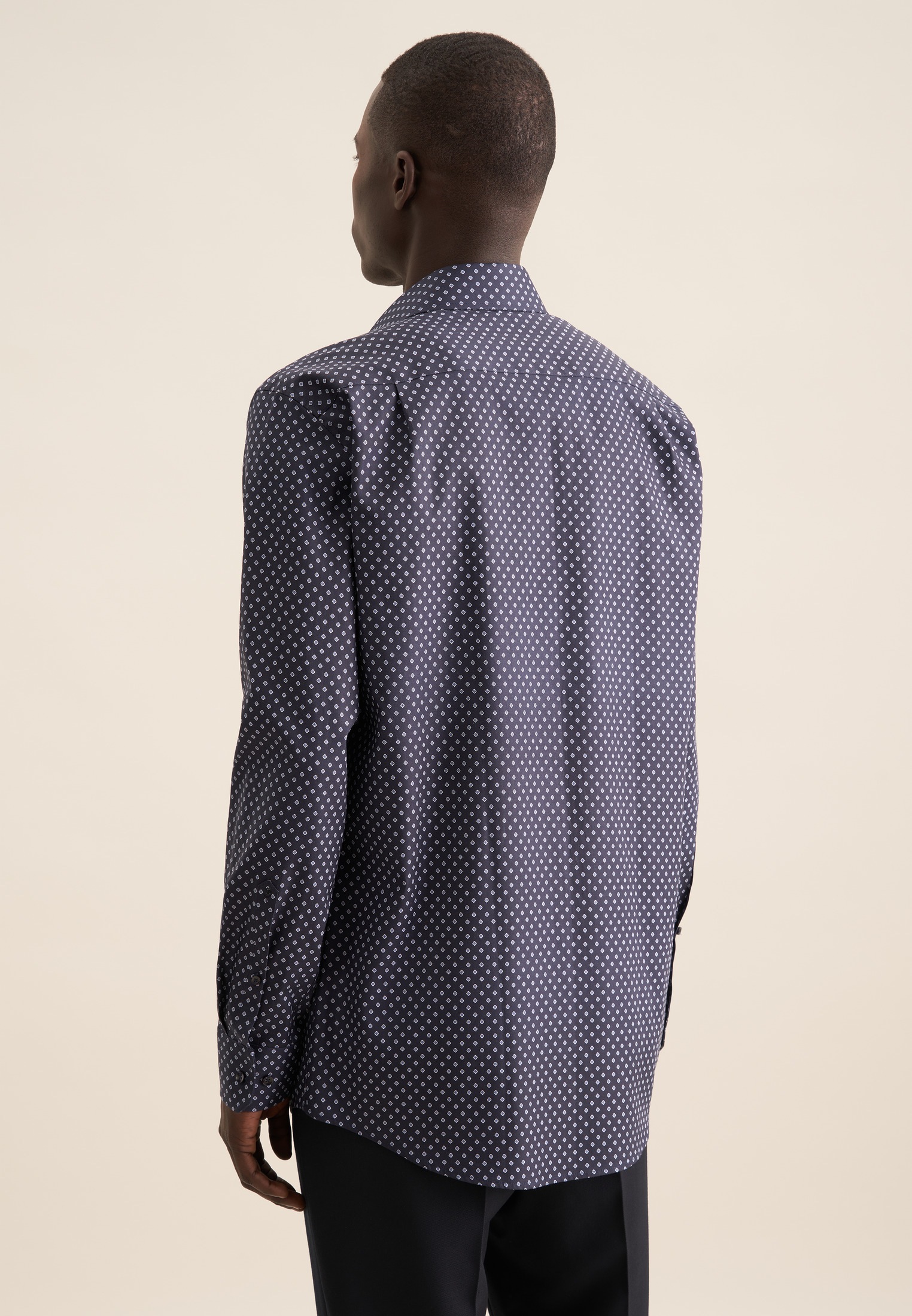 seidensticker Chemise d'affaires »Regular« Regular 1/1 Kentkragen Druck