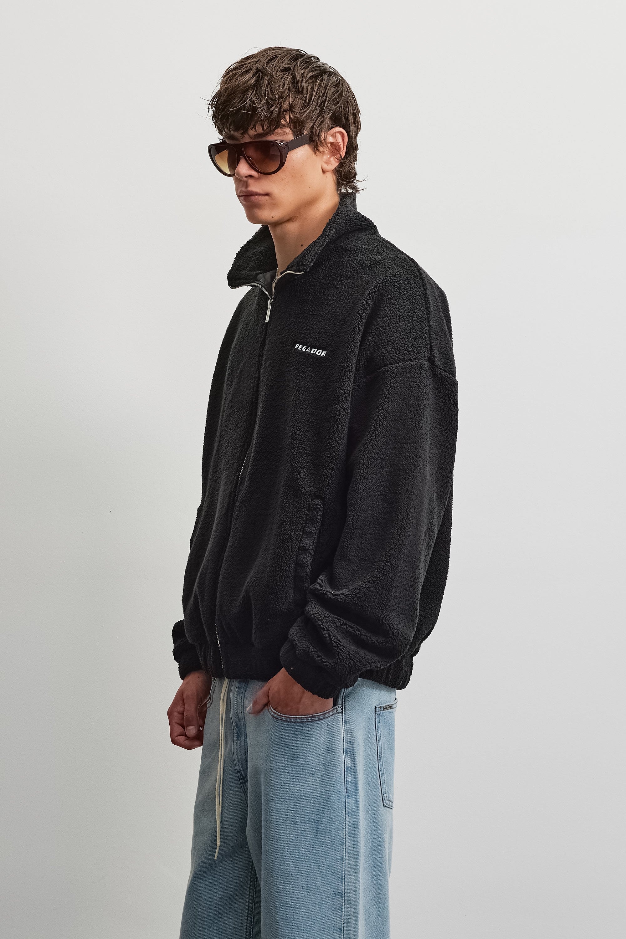 PEGADOR Veste sweat »Alto Teddy Jacket« Kunstfaser, regular fit