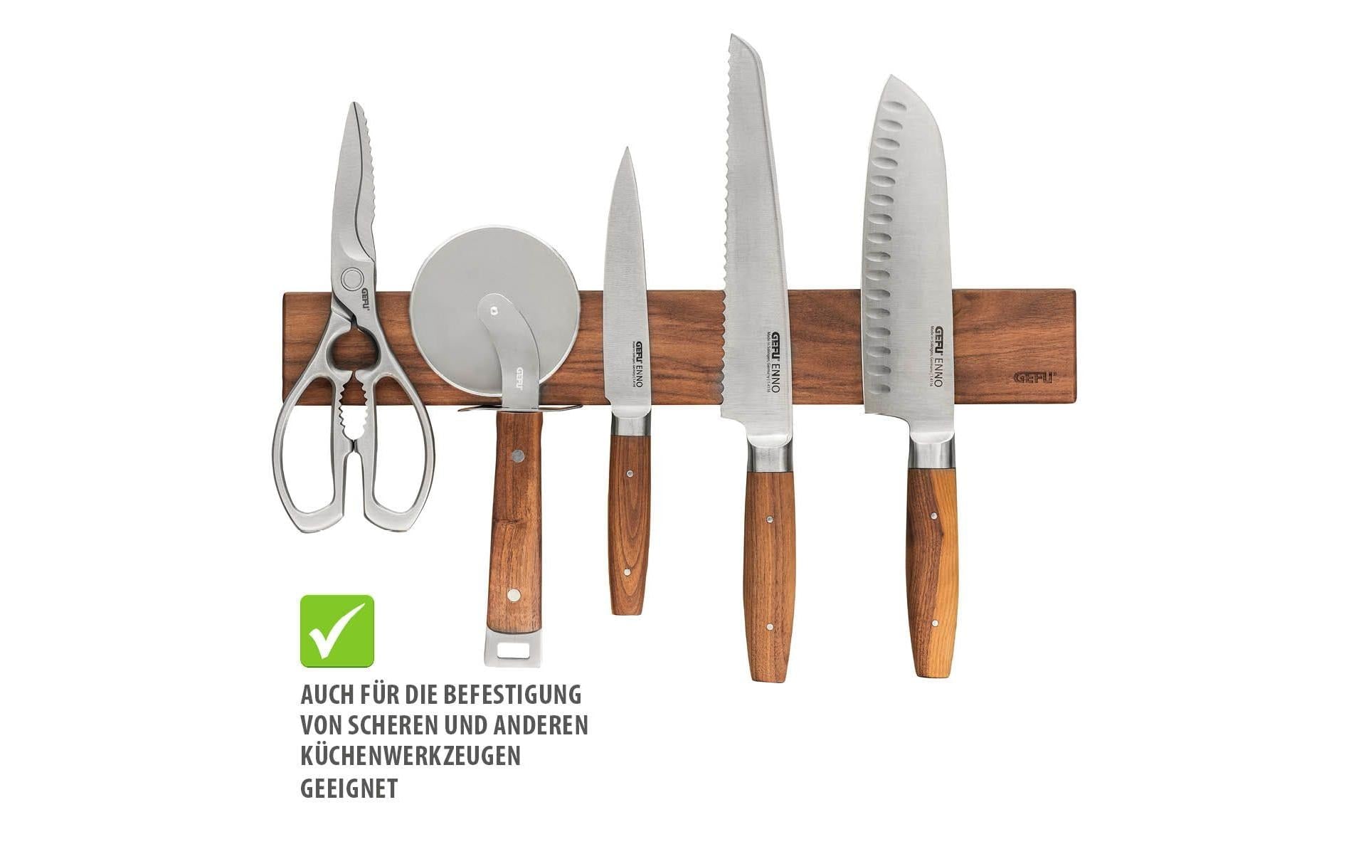 GEFU Magnet-Messerblock »GEFU Magnetschiene Enno 42 cm, Braun«
