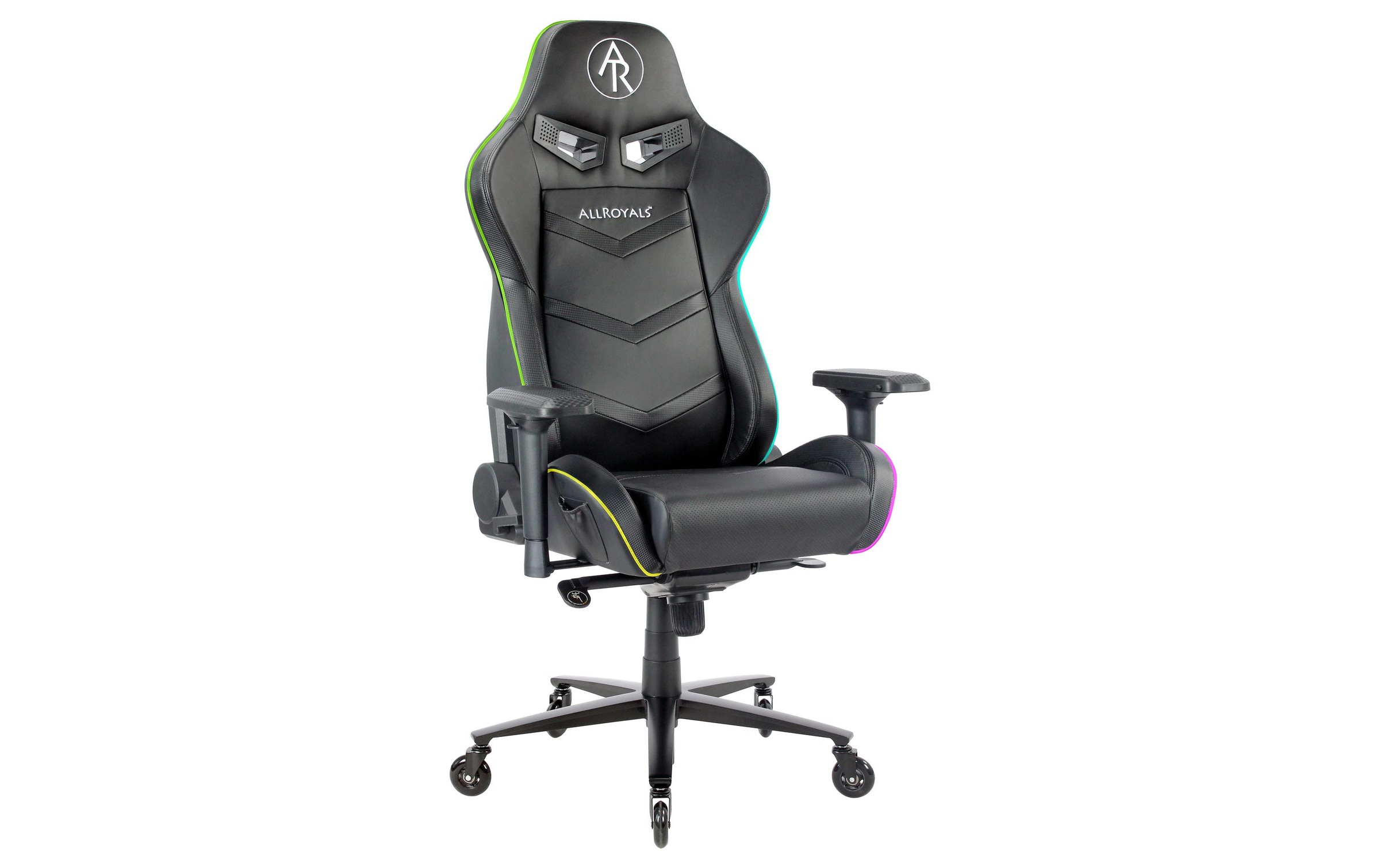 Image of LC-Power Gaming-Stuhl »AR-GCRGB Schwarz« bei Ackermann Versand Schweiz