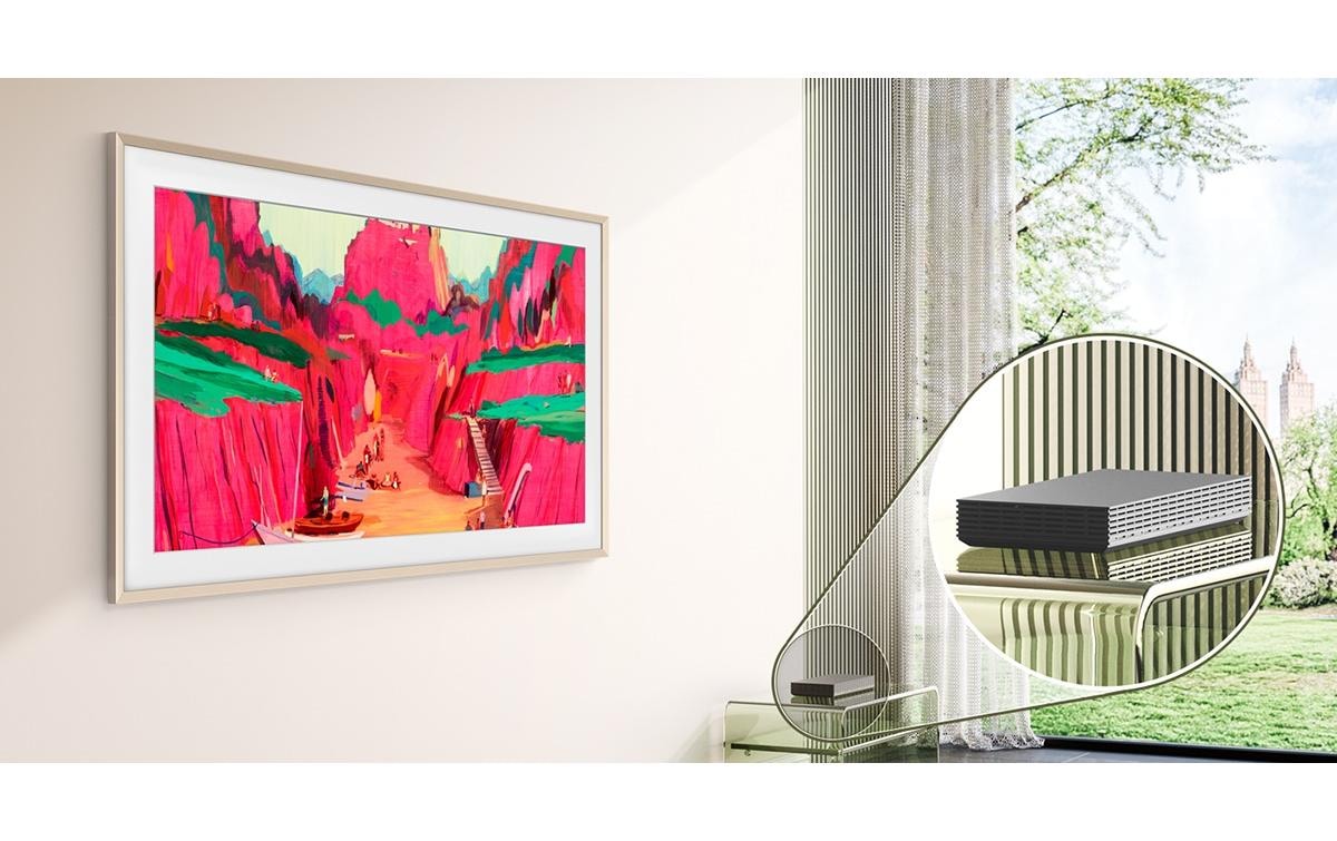 Samsung Téléviseur QLED »QE65LS03FW« 163 cm/65 ″