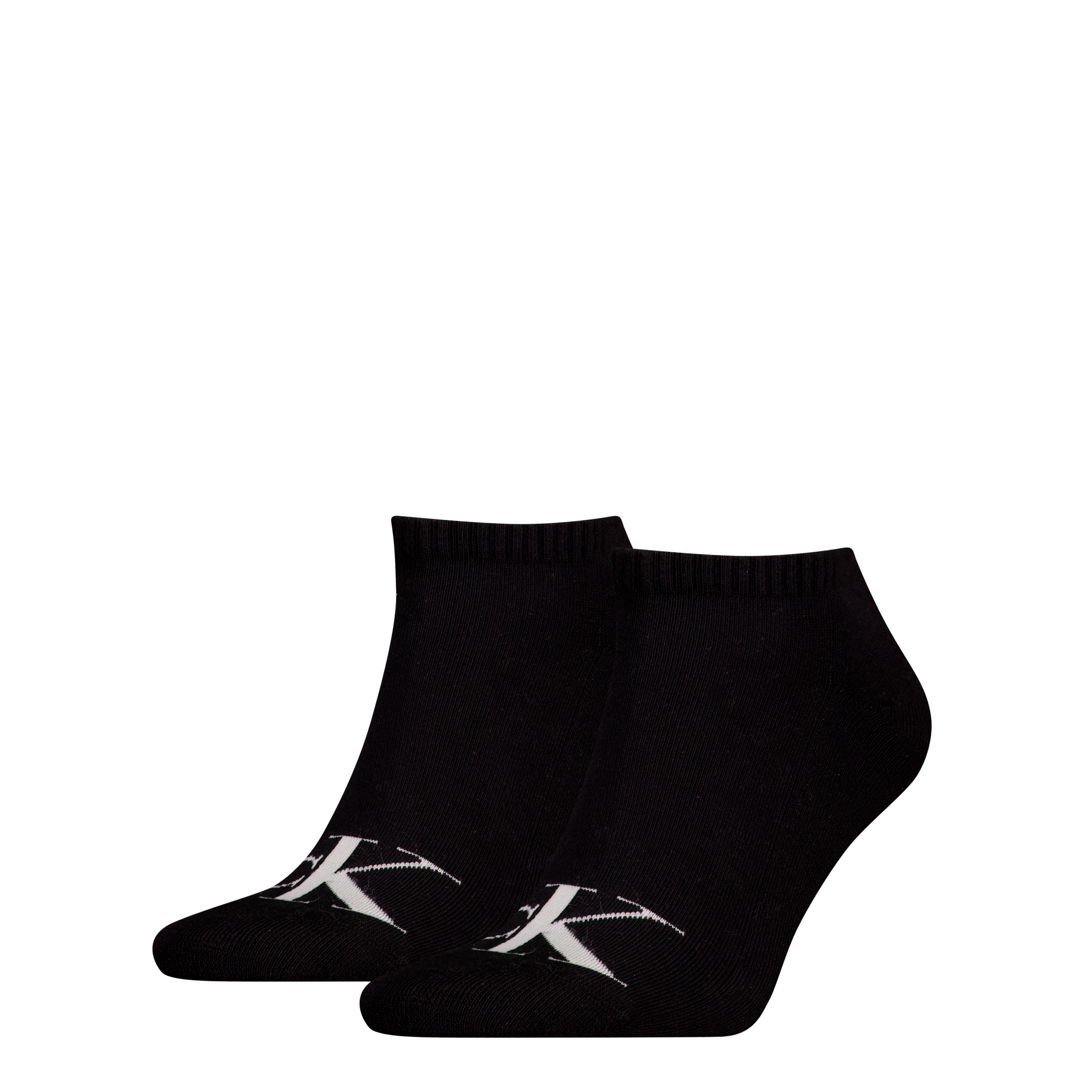 Image of Calvin Klein Jeans Sneakersocken "CKJ MEN SNEAKER MONOGRAM" 2 Paar, 2 Stk. tlg. komfortable Frotteesohle für zusätzlichen Komfort