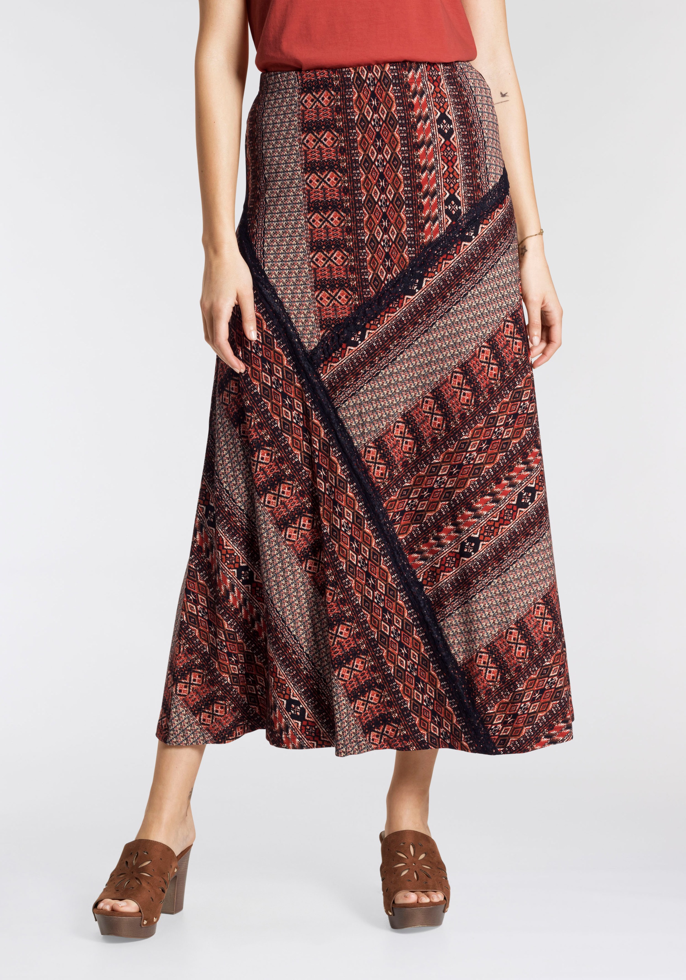 Image of Boysen's Maxirock, im Patchwork-Design bei Ackermann Versand Schweiz