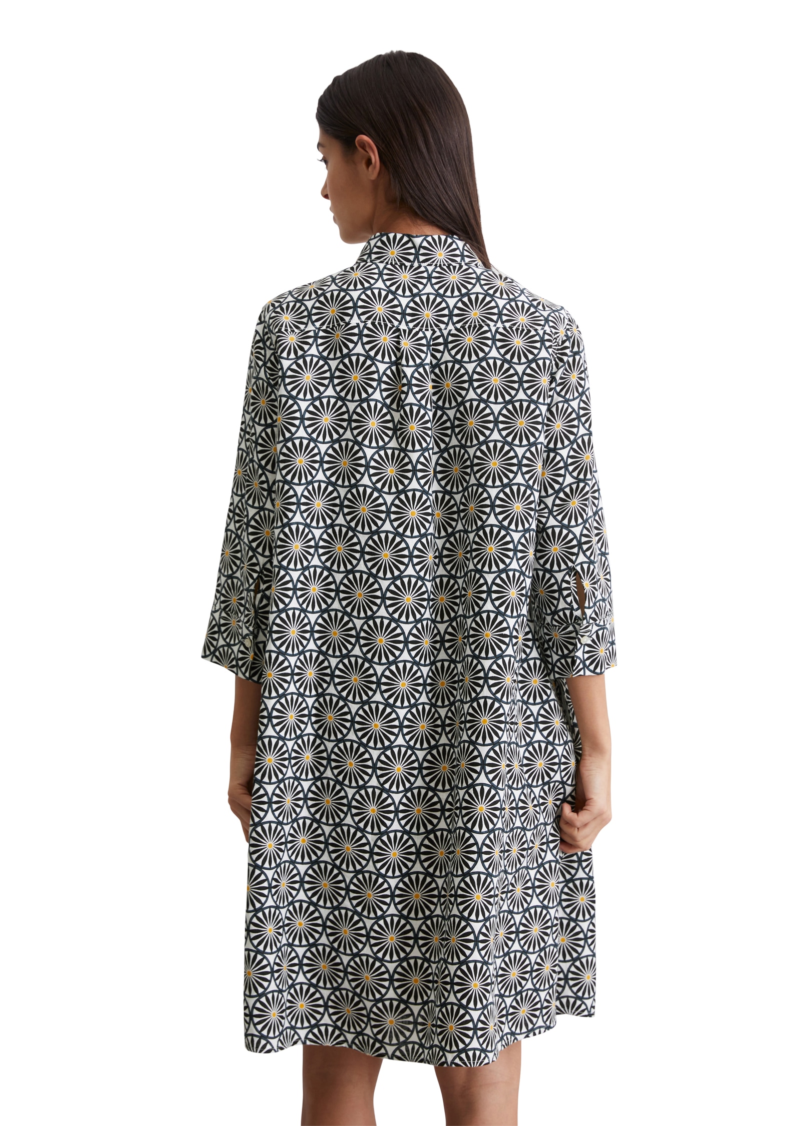 Marc O'Polo Hemdblusenkleid, mit Printmuster