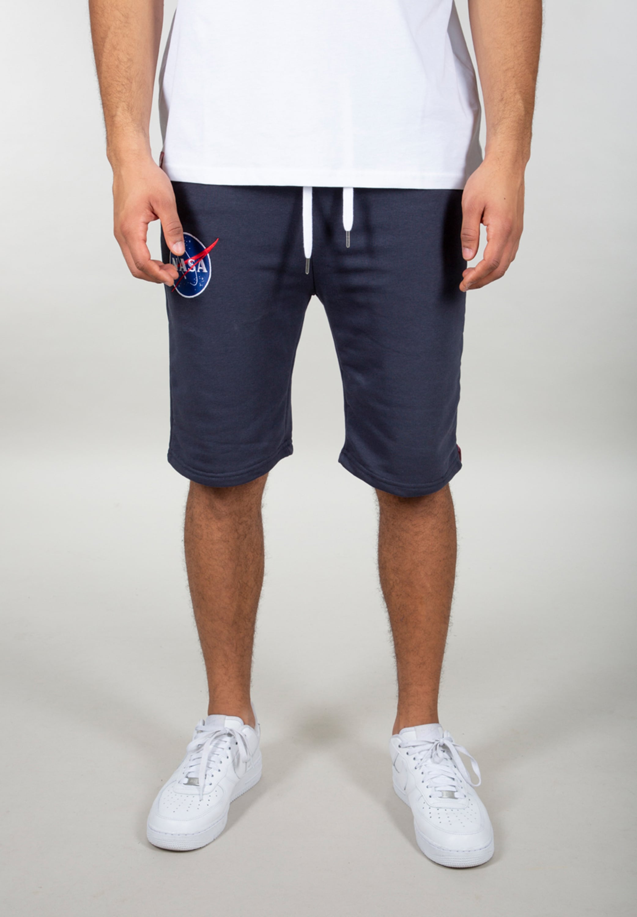 Image of Alpha Industries Sweatshorts "NASA Basic Sweat Short"