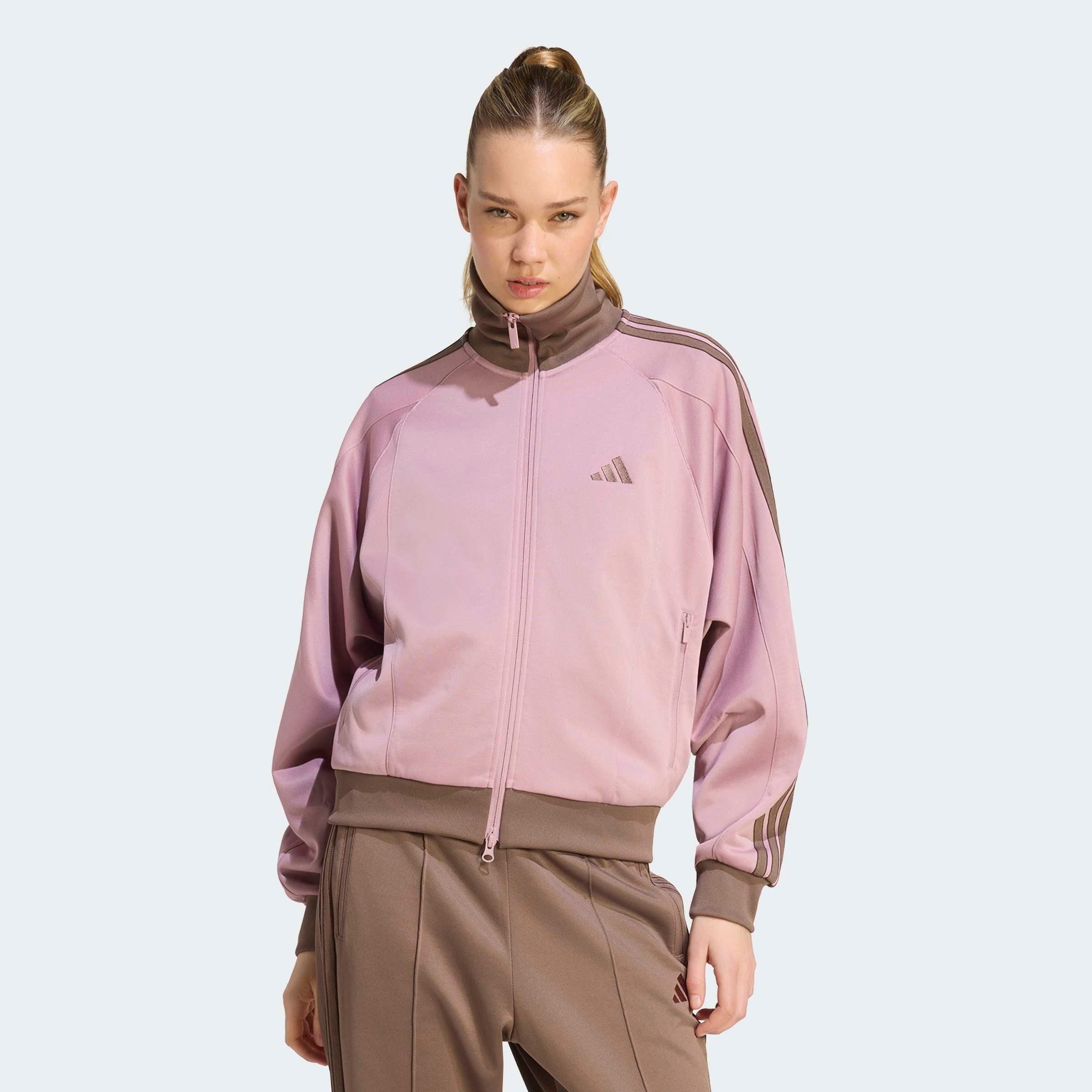 Image of adidas Sportswear Trainingsjacke "STADIUM PIQUE LOOSE FIT TRACK" sportlicher Stil, für Freizeit und Sport