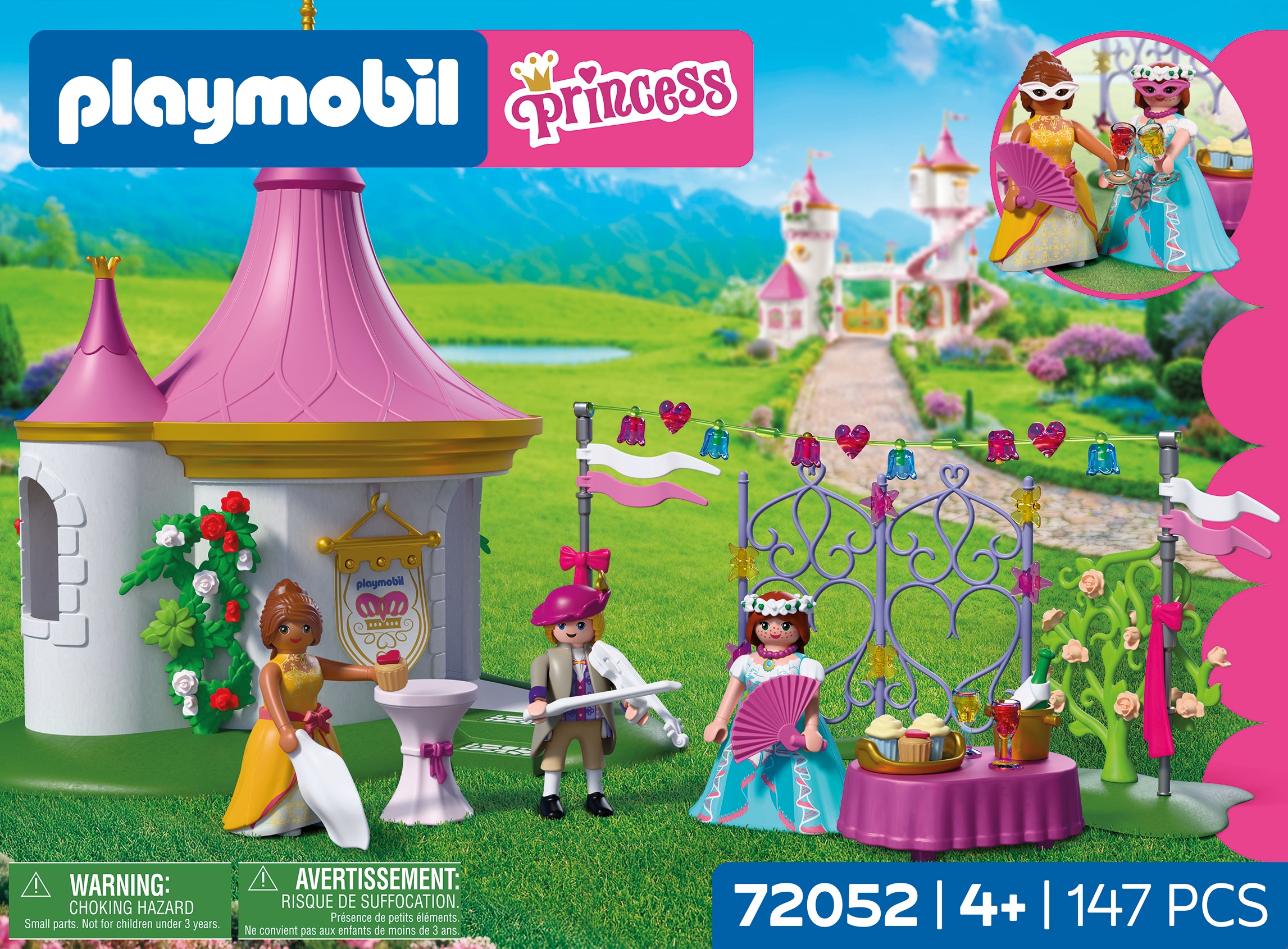 Playmobil® Jeu de construction »Maskenball im Pavillon (72052), Princess« Made in Europe
