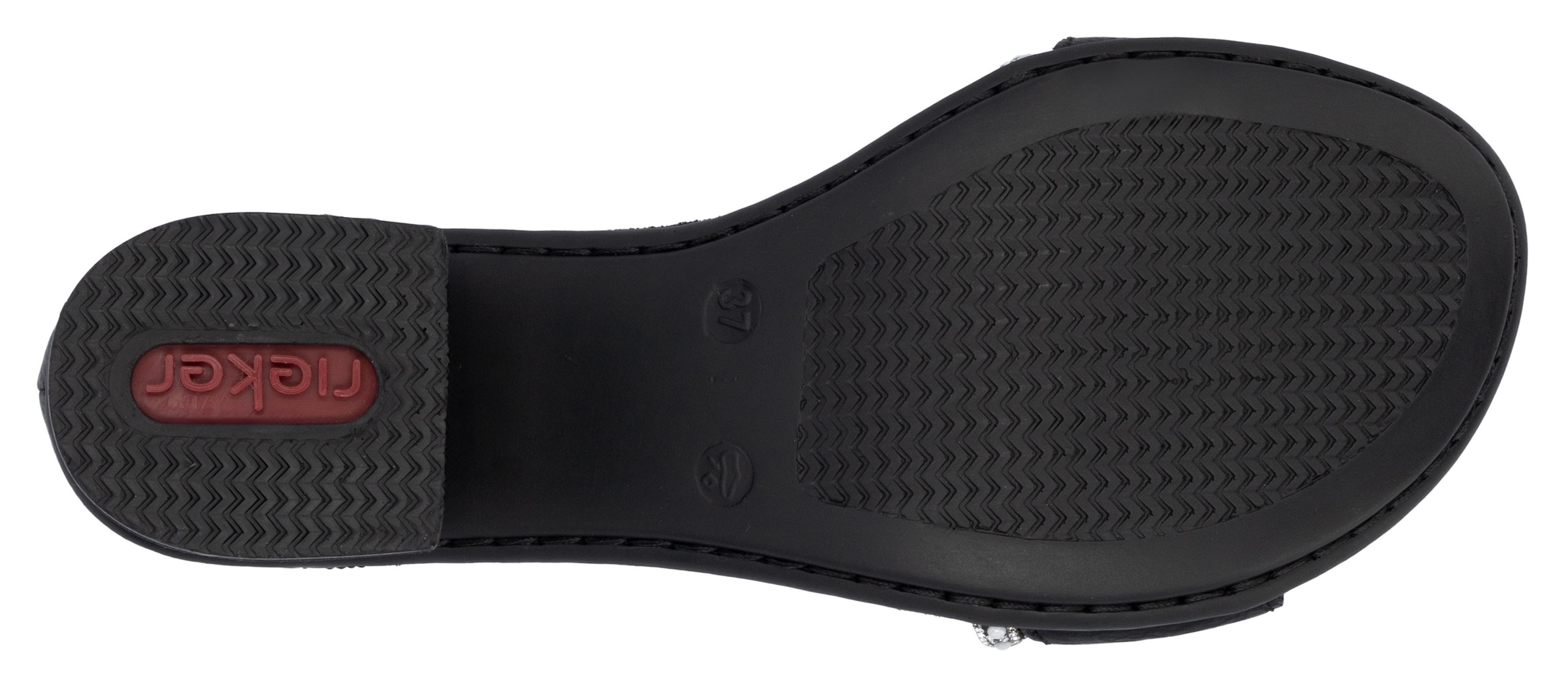 Rieker Sandales  Sommerschuh, Sandale, Blockabsatz, mit praktischem Klettverschluss