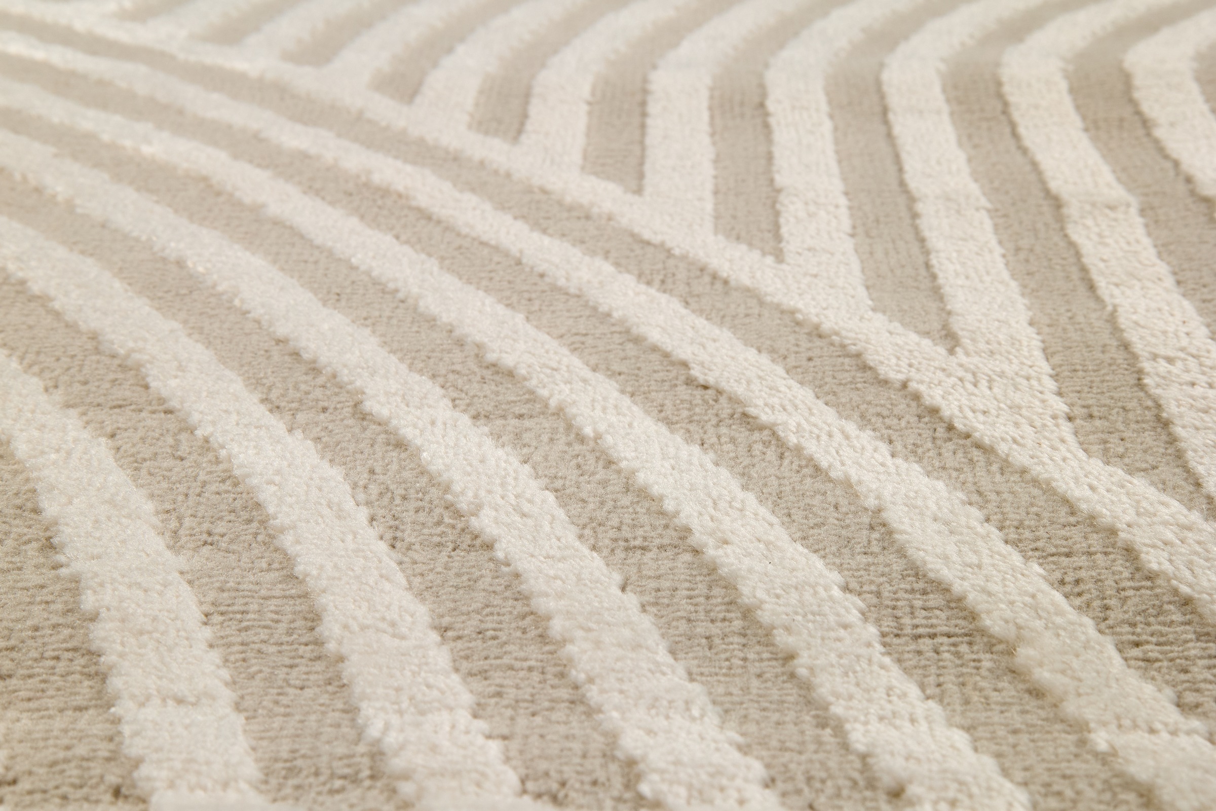 ASTRA Teppich »Jules 253«, rechteckig, 8 mm Höhe, Hoch Tief Struktur, Kurzflor, Wohnzimmer, Schlafzimmer