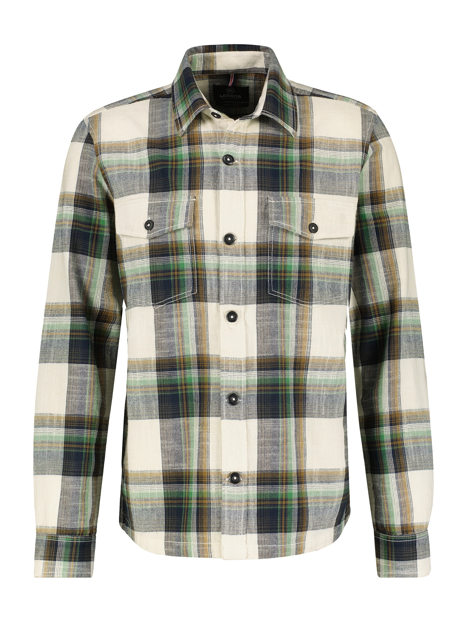 Image of LERROS Outdoorhemd "Karierte Hemdjacke"