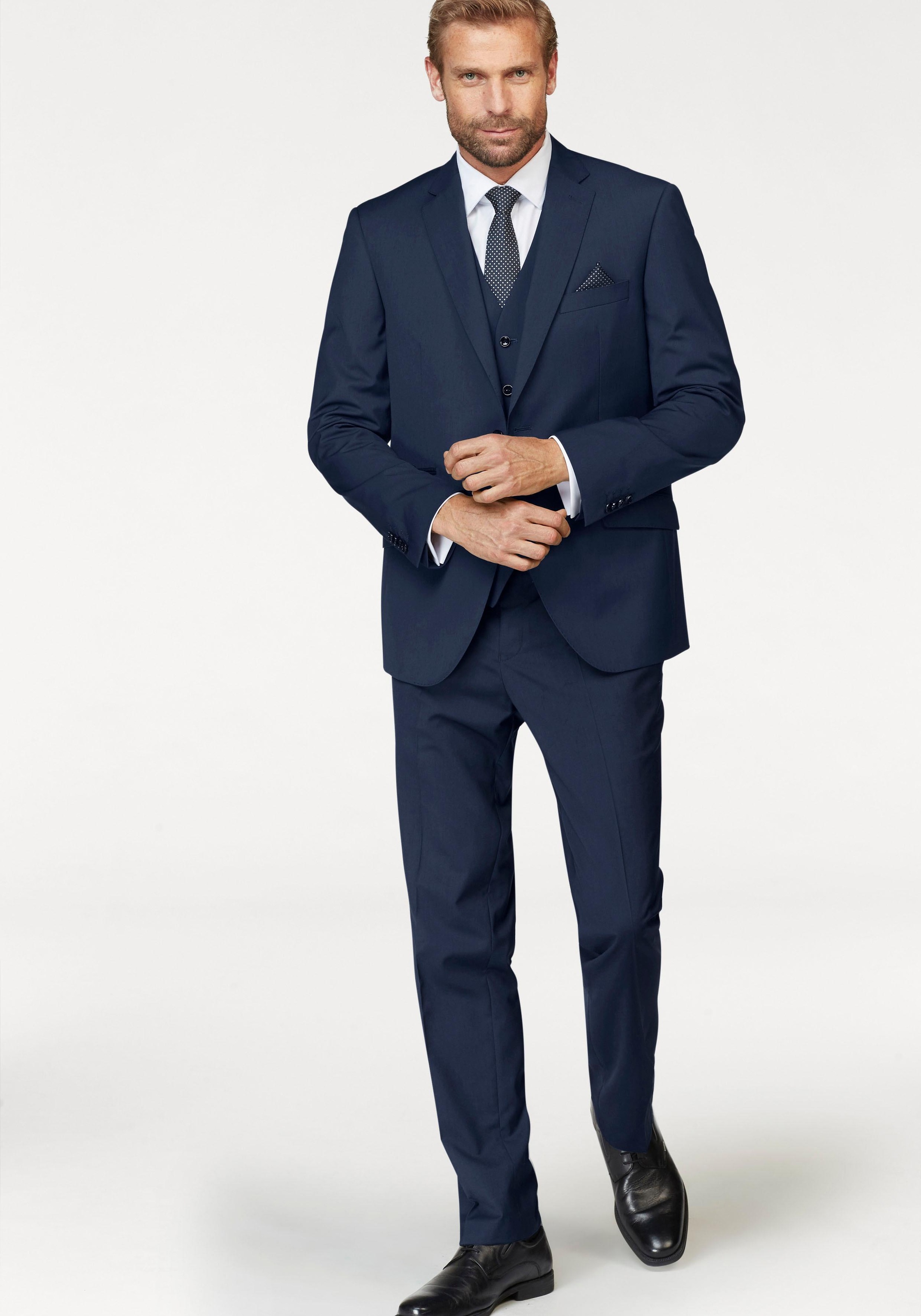 Image of Studio Coletti Anzug 4-teilig, Inklusive Weste, Krawatte und Einstecktuch bei Ackermann Versand Schweiz