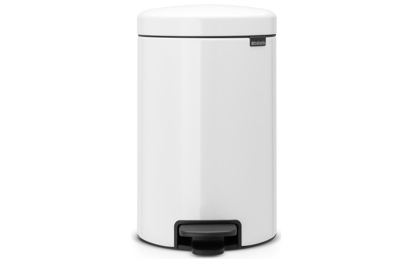 Image of Brabantia Mülleimer "NewIcon 12 l, White" 1 Behälter