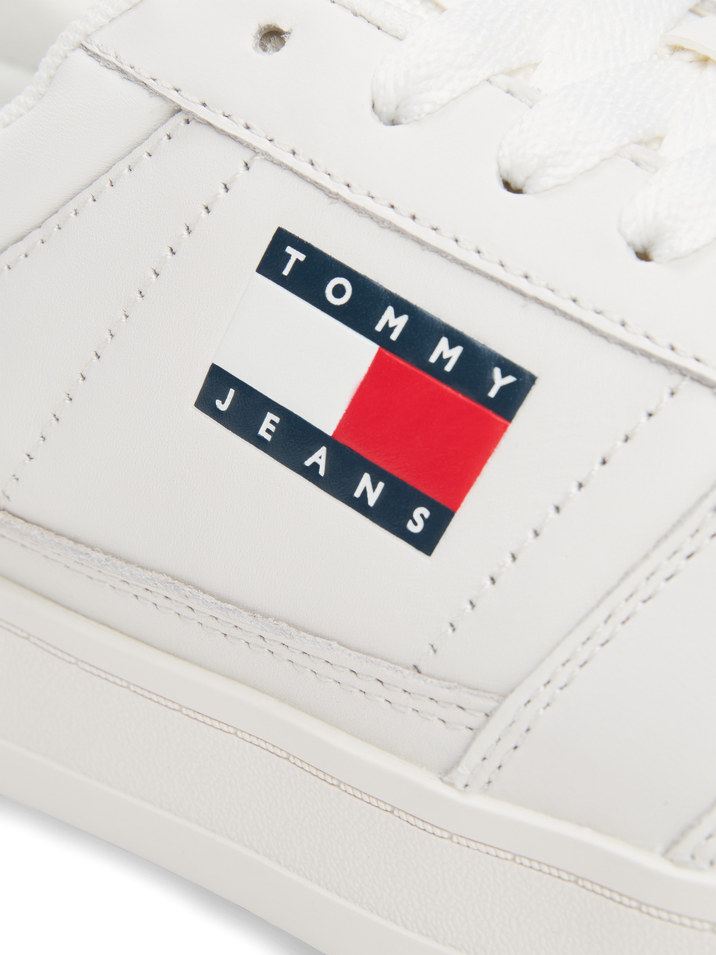 Tommy Jeans Sneaker »TJM THE GREENWICH NEW ESS«  , Freizeitschuh, Halbschuh, Schnürschuh im Basekt-Style