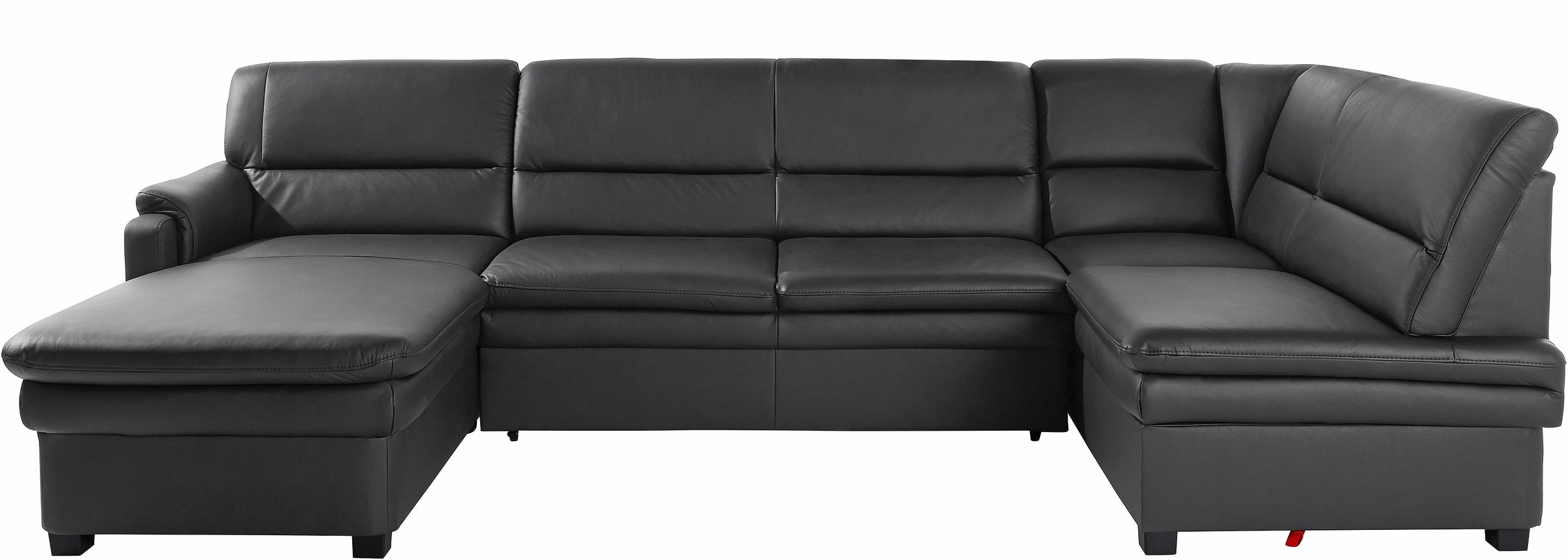 sit&more Wohnlandschaft »Pisa U-Form«, mit Federkern, wahlweise mit Bettfunktion